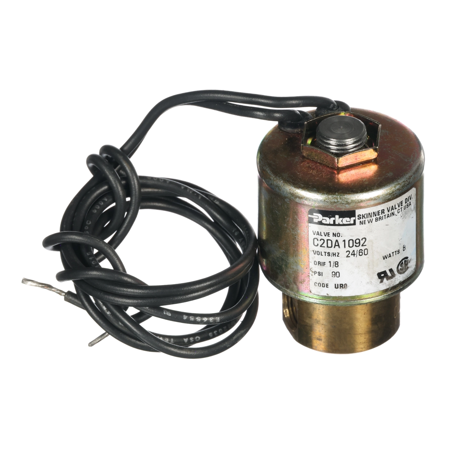 Valve/Sol,2W,Nc,24V,130Psi,1/8 63035