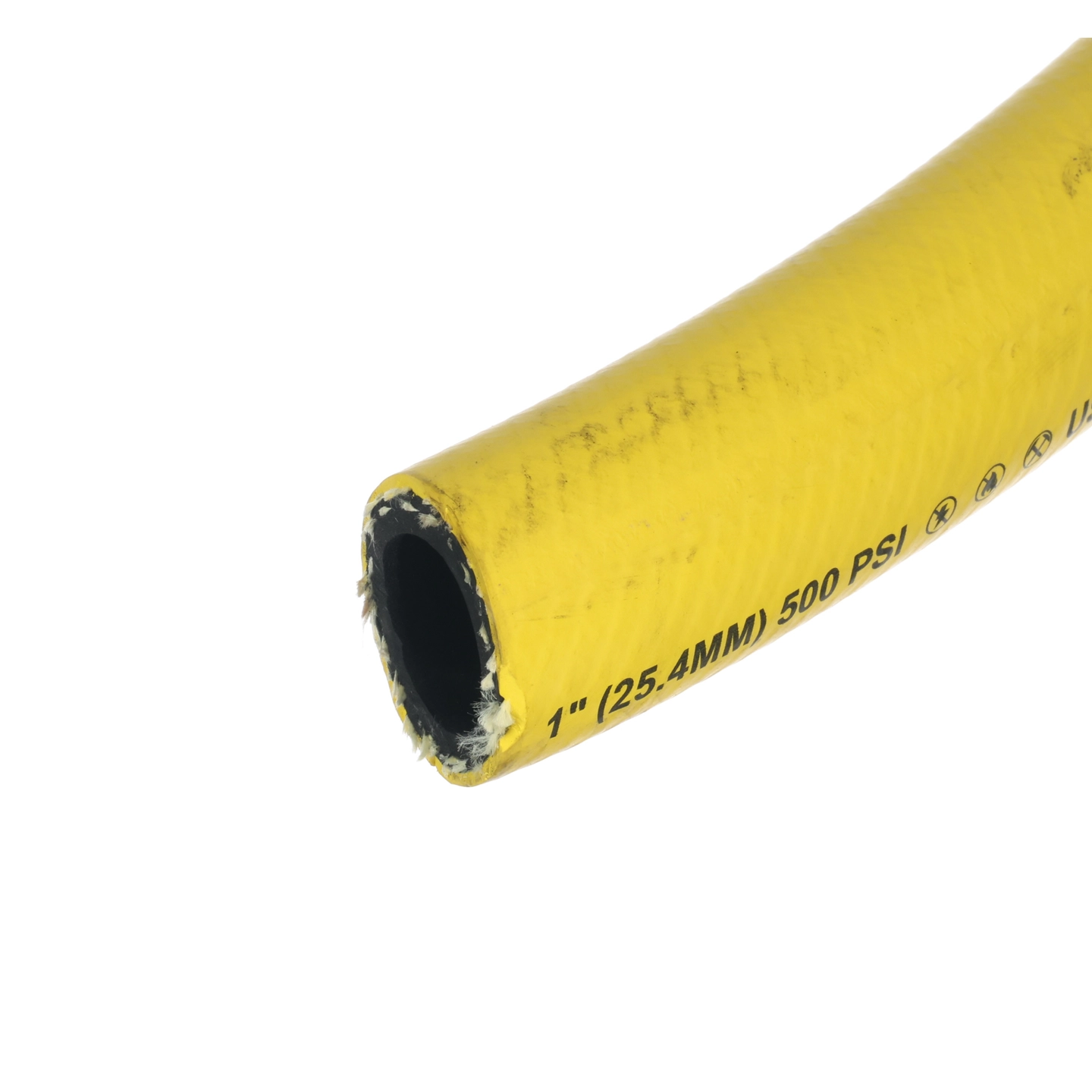 HOSE/WATER,1"ID,500PSI,YELLOW