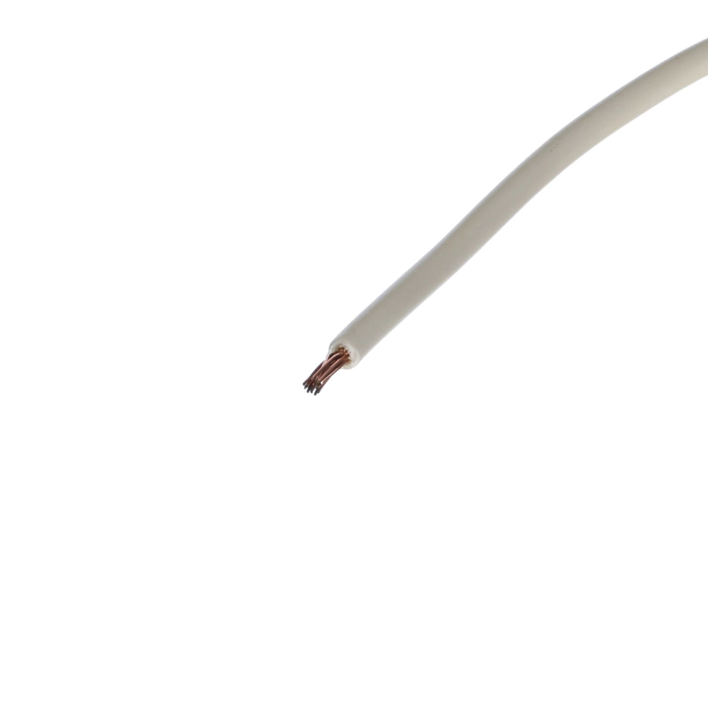 Wire/Stranded,18Ga,White
