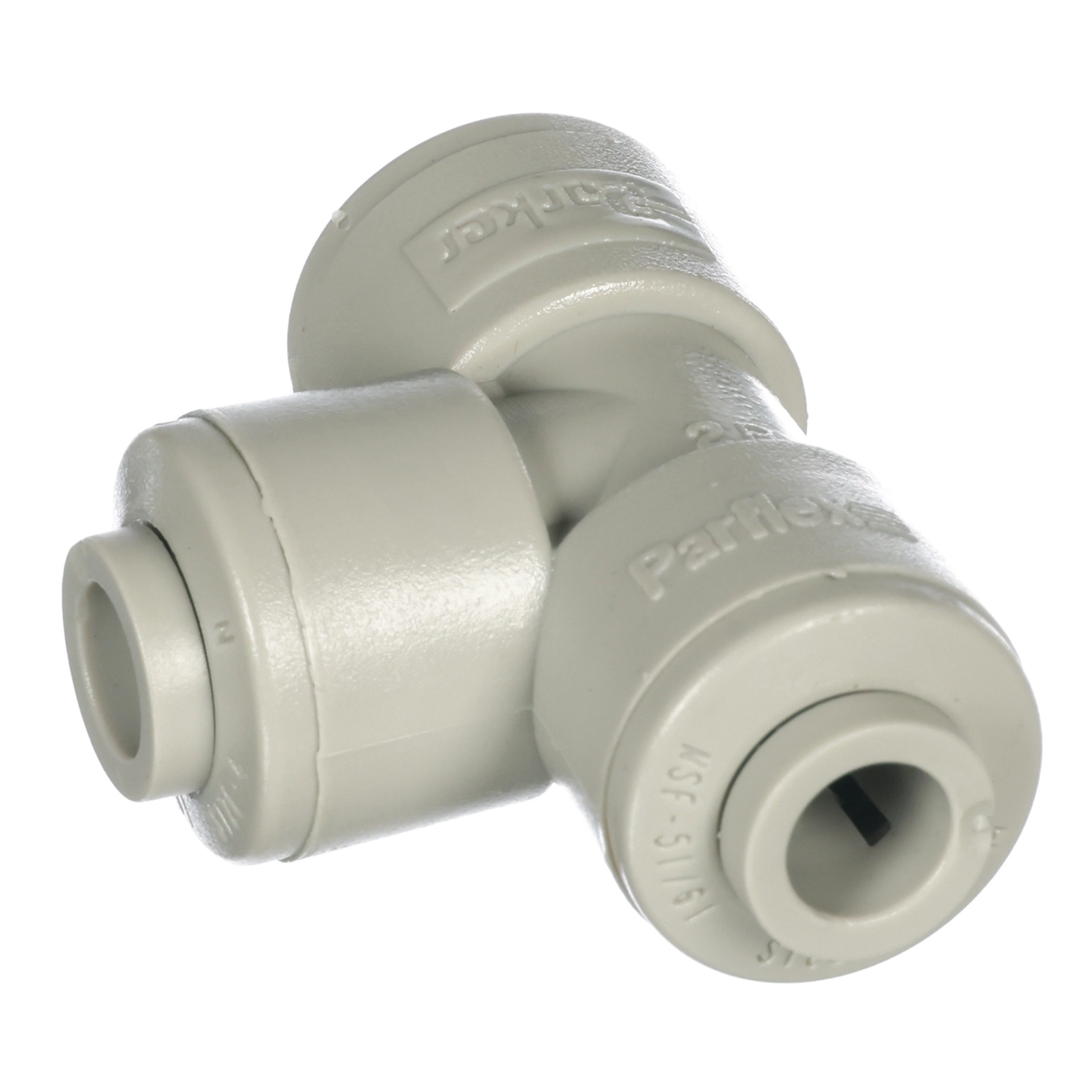 UNION TEE, P-LOCK, 1/4"