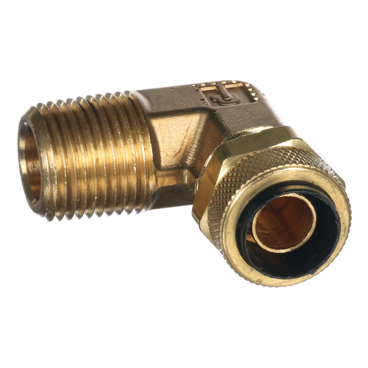 Elbow/Conn,1/2Tubex3/8Mpt,Ferr