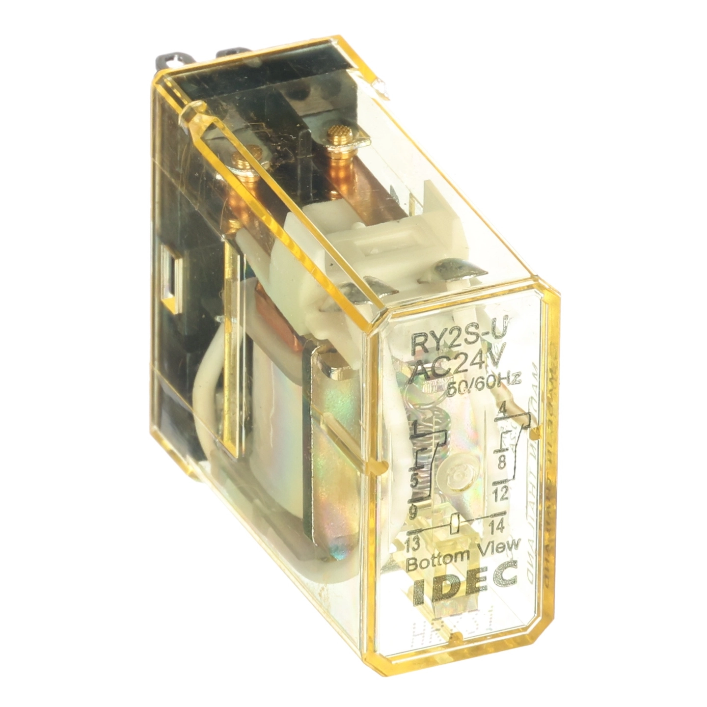 Relay/Mini,Dpdt,3A Cont,24Vac (10 in pkg)