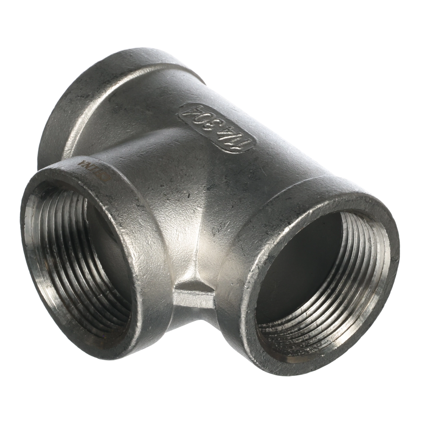 Tee/Ss,1-1/4"Fpt