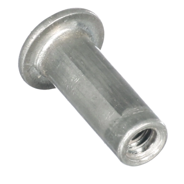 Nut/Rivet,Al,#6-32,.120 Grip