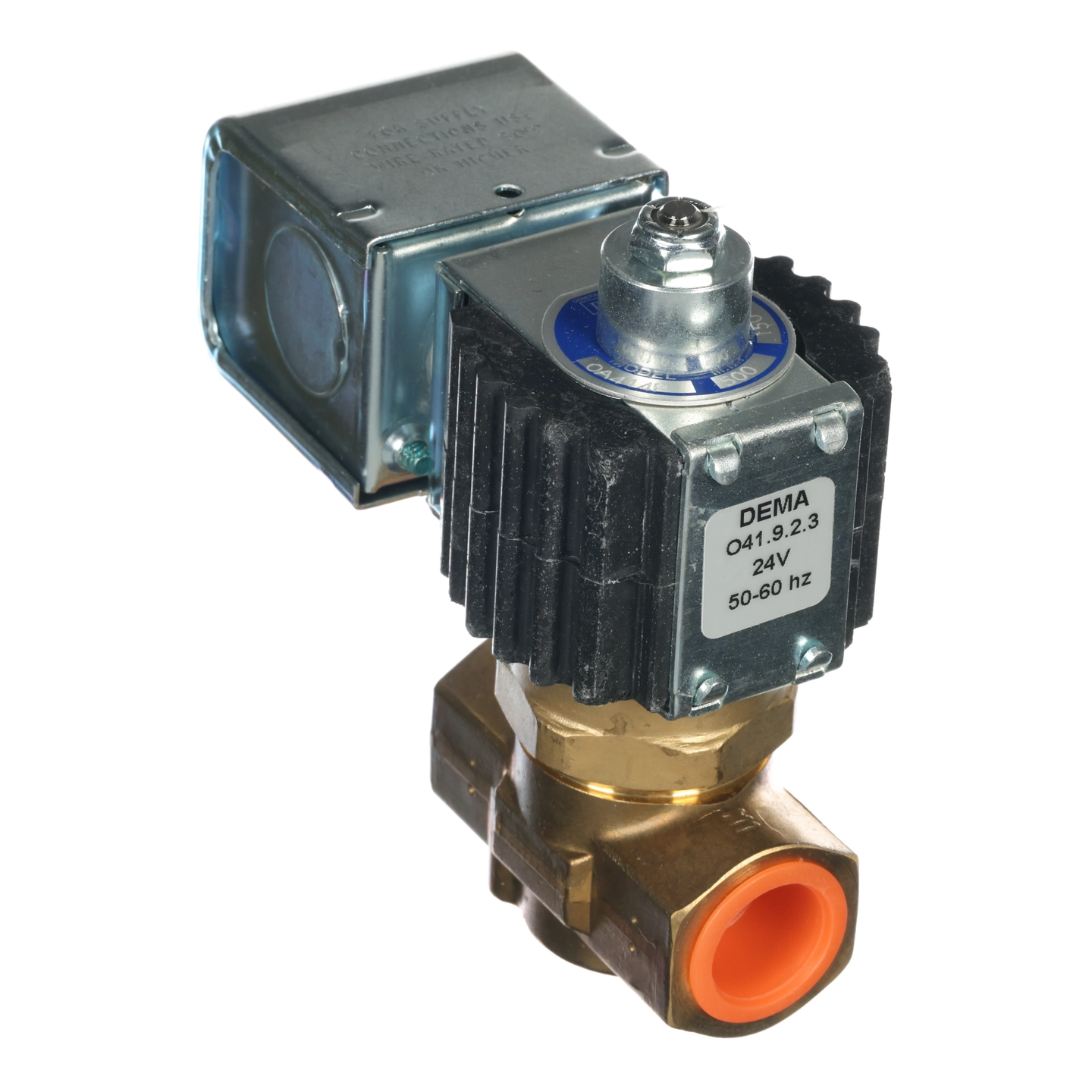 Dema Solenoid Valve, NO, 24V, 1/2", 414P.3