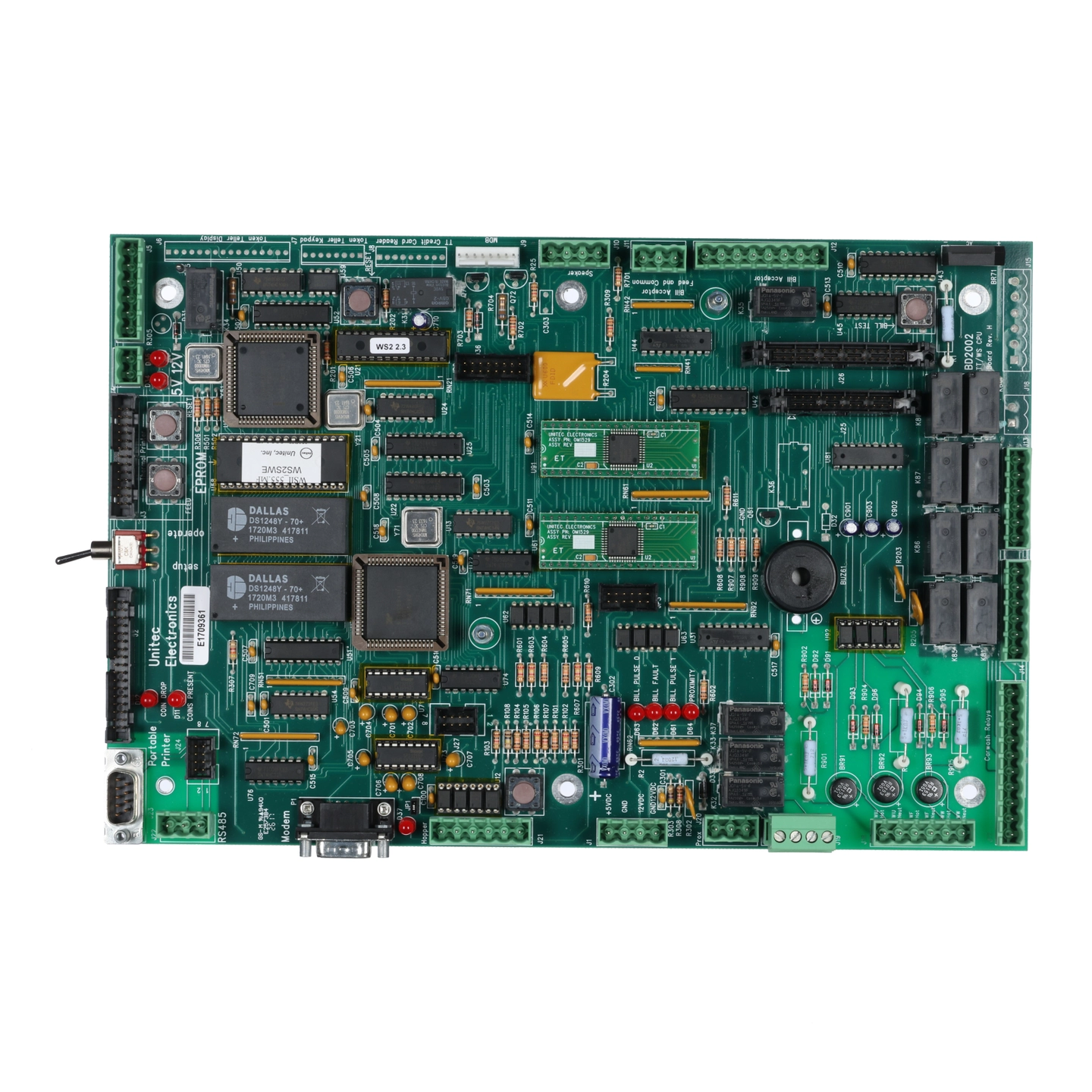 Cpu Board Assembly/Wsii Sa1800 27322-876, POS:UWSSA1800R, SA1800