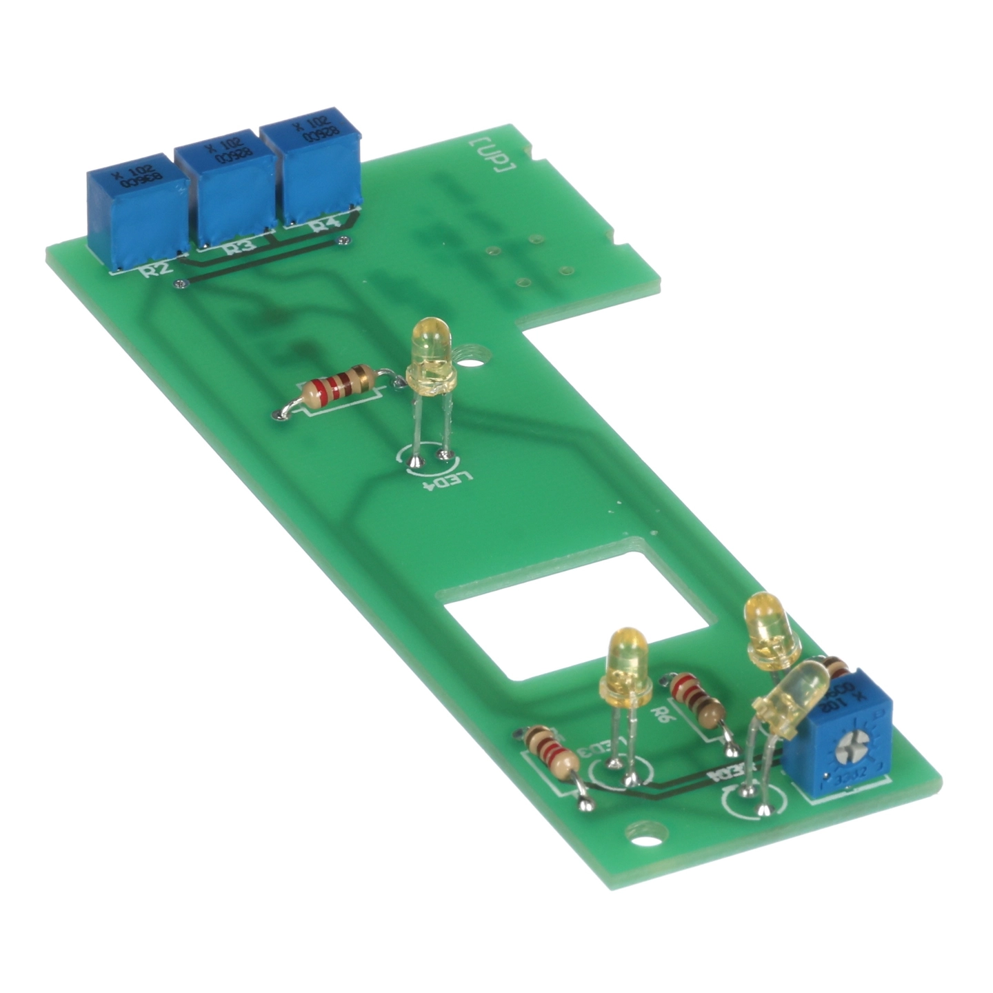 Sensor Board, Bottom, Assy 104-0053