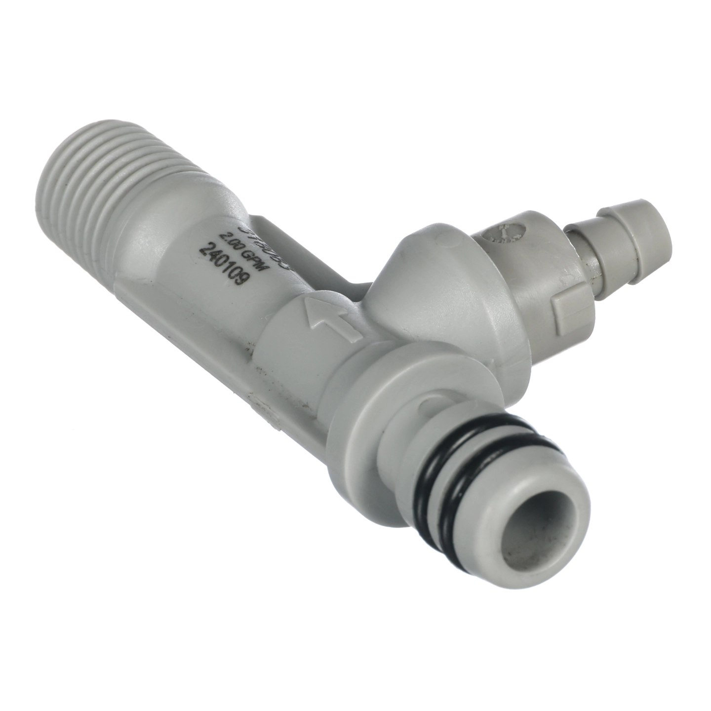 Injector/Single,2.0Gpm,Gray 318083