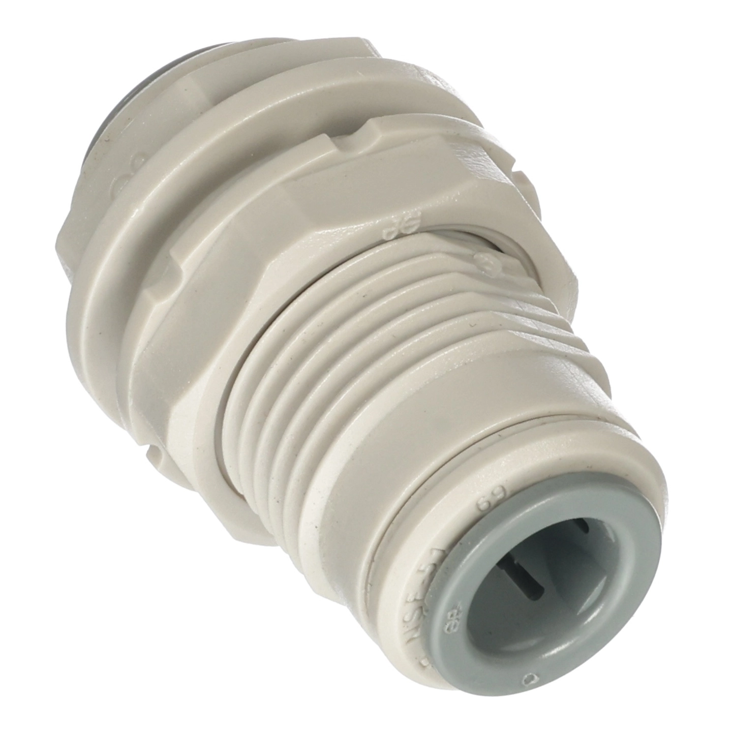 3/8" Poly Bulkhead