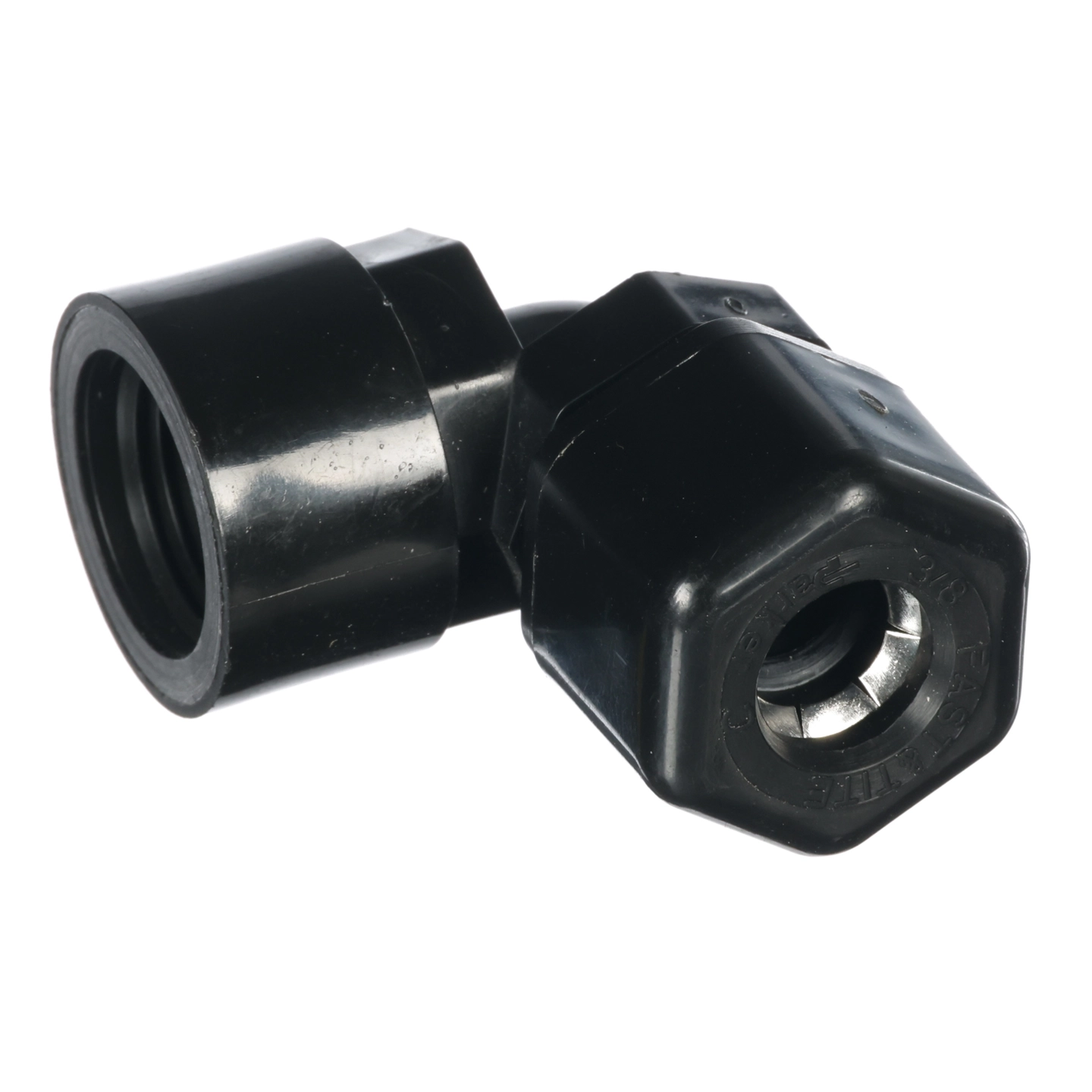 3/8" Poly Fpt X Tube 90