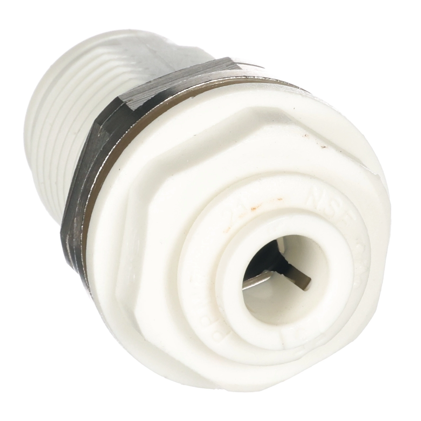 Bulk Head 1/4" Tube QFBH14