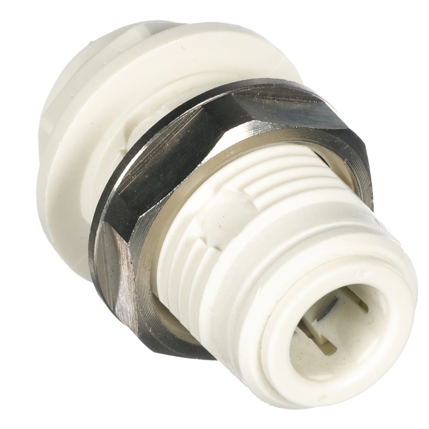 Bulkhead 3/8In Tube Polypropyl QFBH38