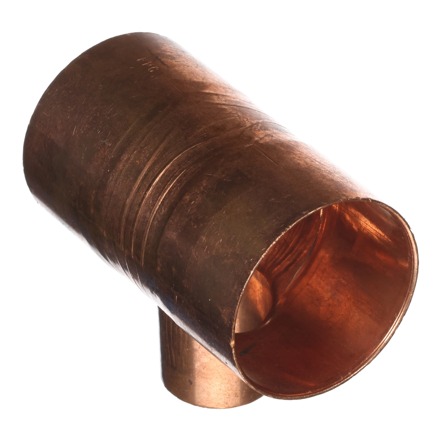 2"X2X"1" Copper Tee
