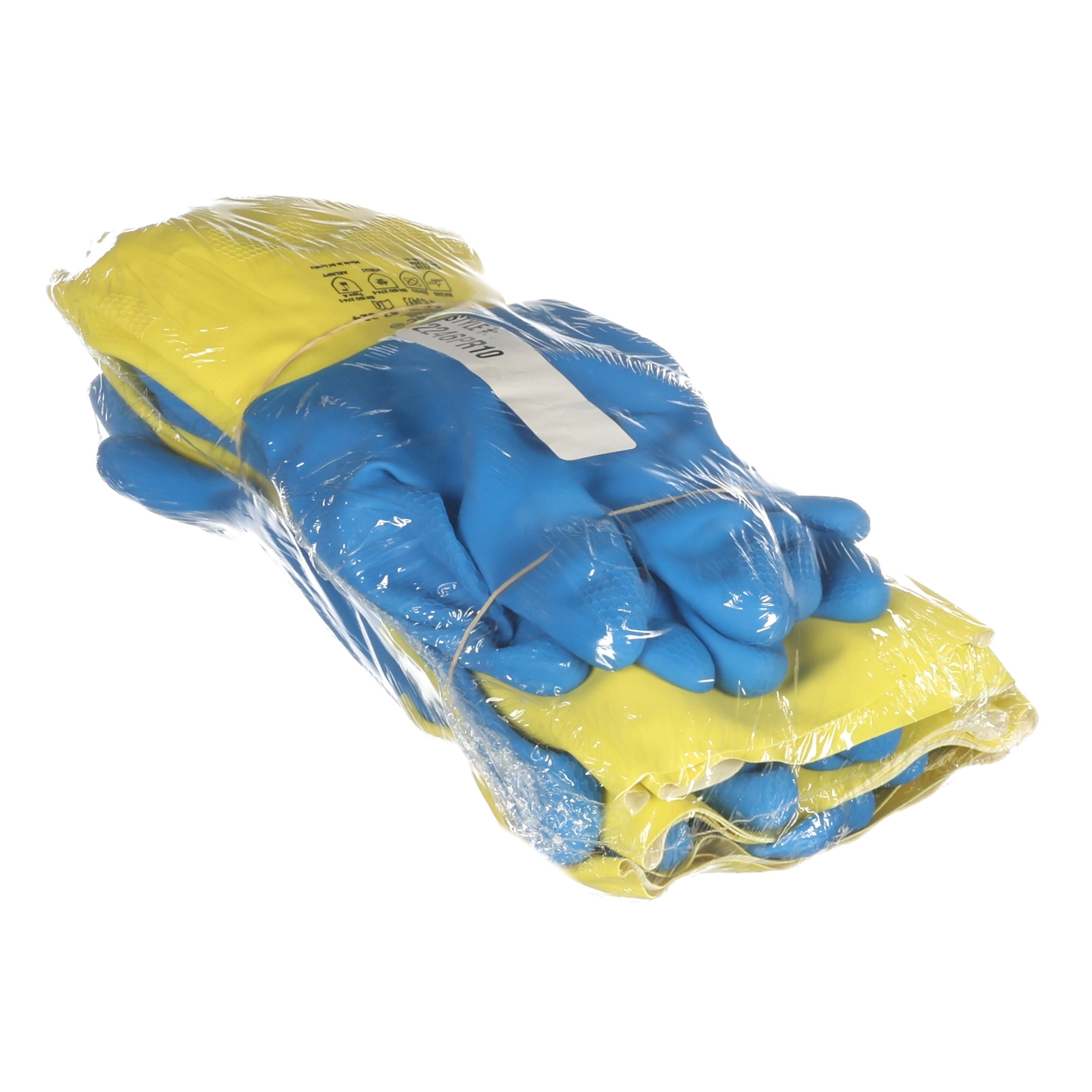 Gloves Hd Rbr Bluyel_6Pk