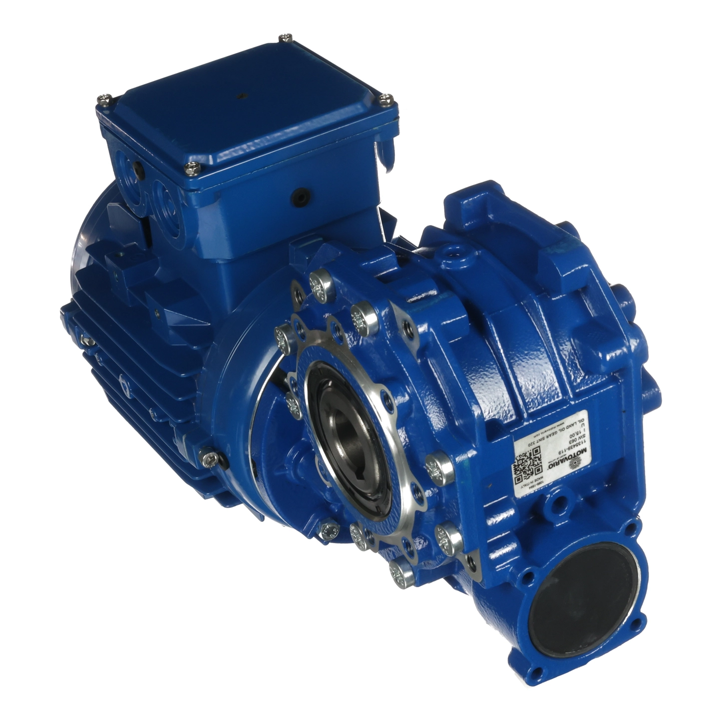 Motor/Gearbox 15:1, 1Hp