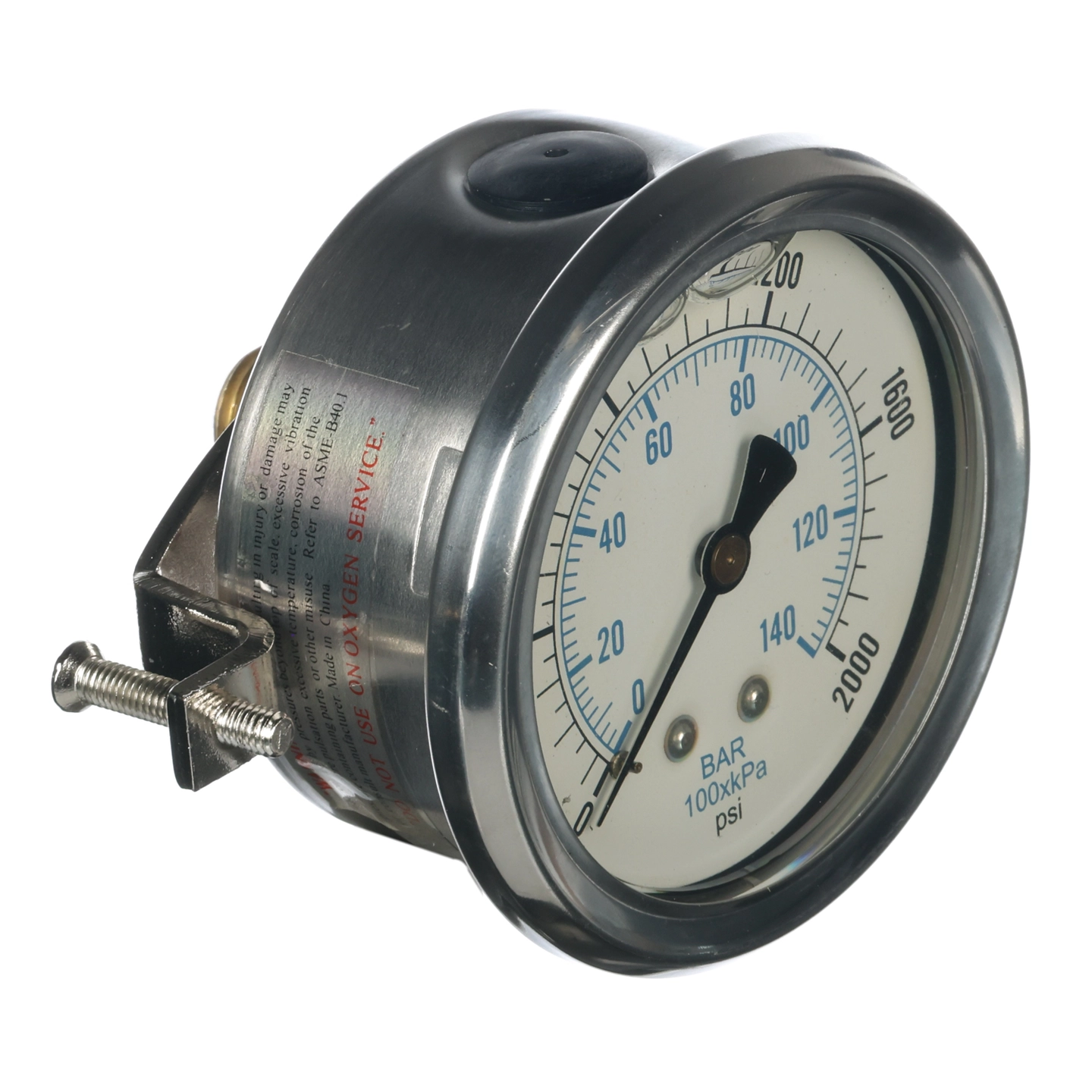 Gauge 0-2000Psi Pnl Mnt