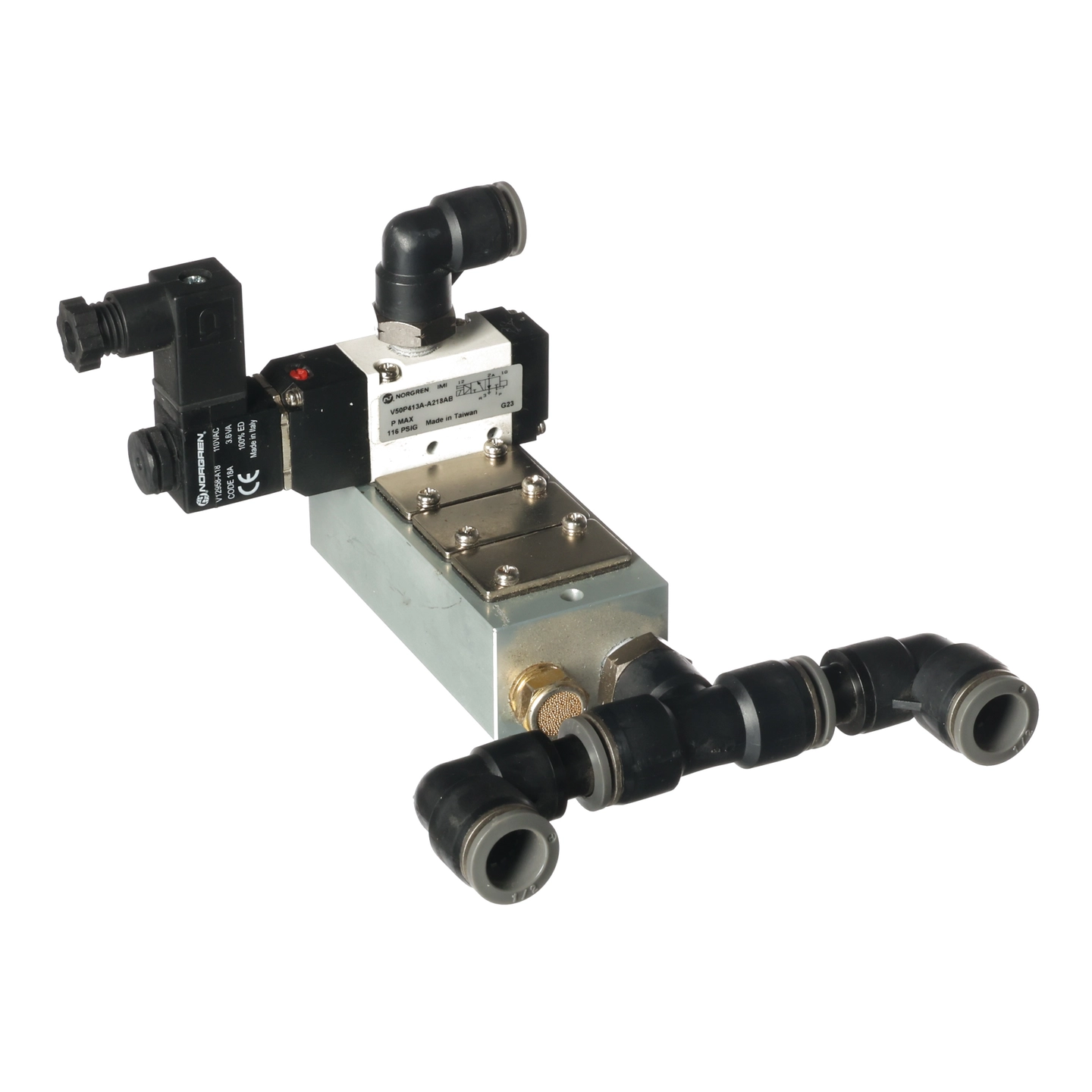 Norgren 4 Port Manifold Assy