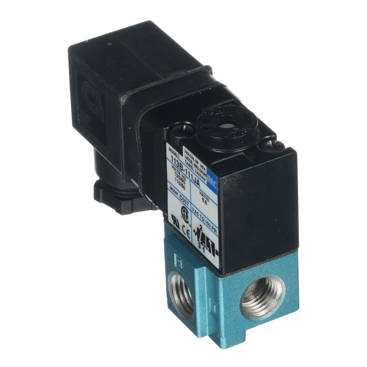 Valve/3Way,Dir,Air,Sol,120V