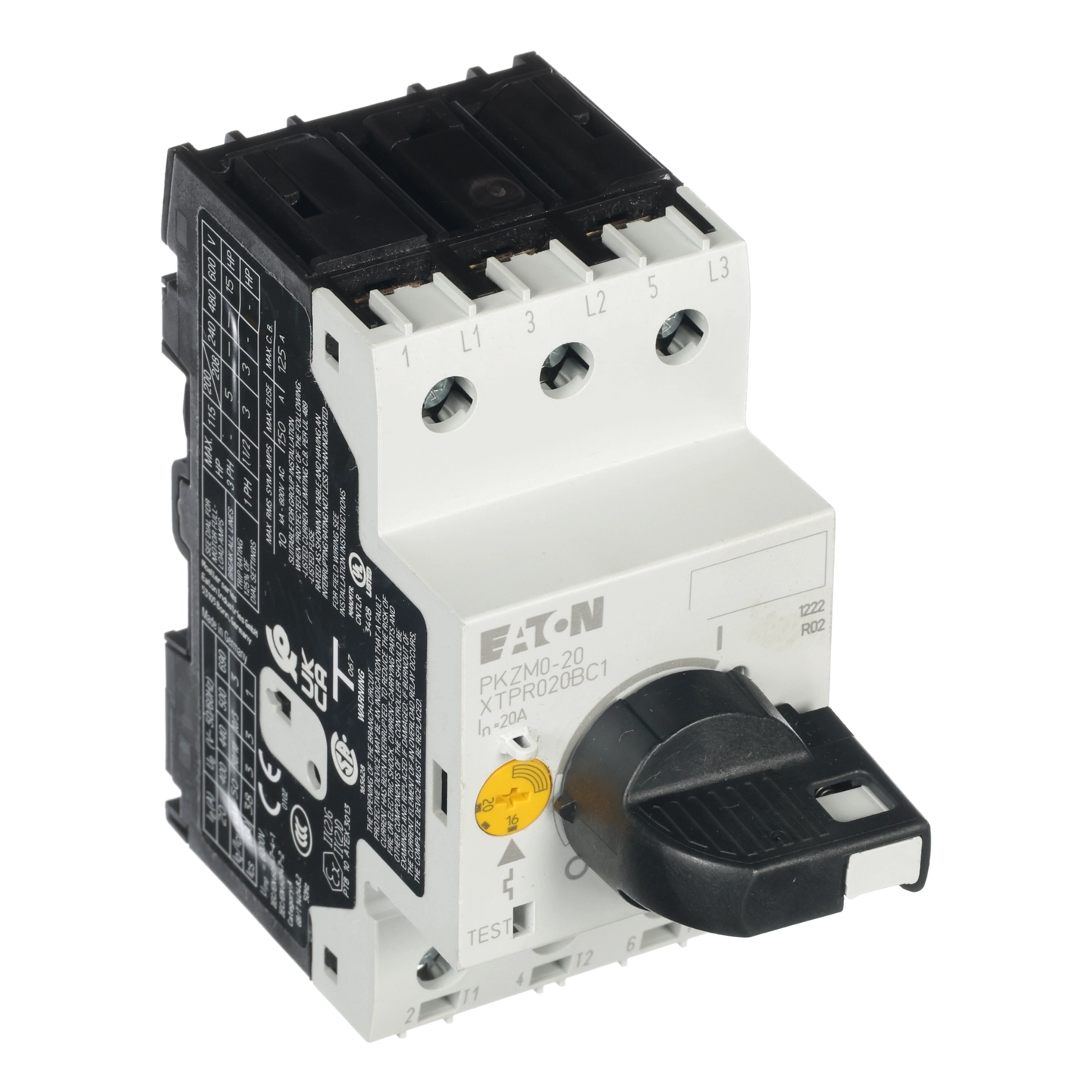 Overload, Motor Protector-16 A 03-0348, 1ELECT-MP425