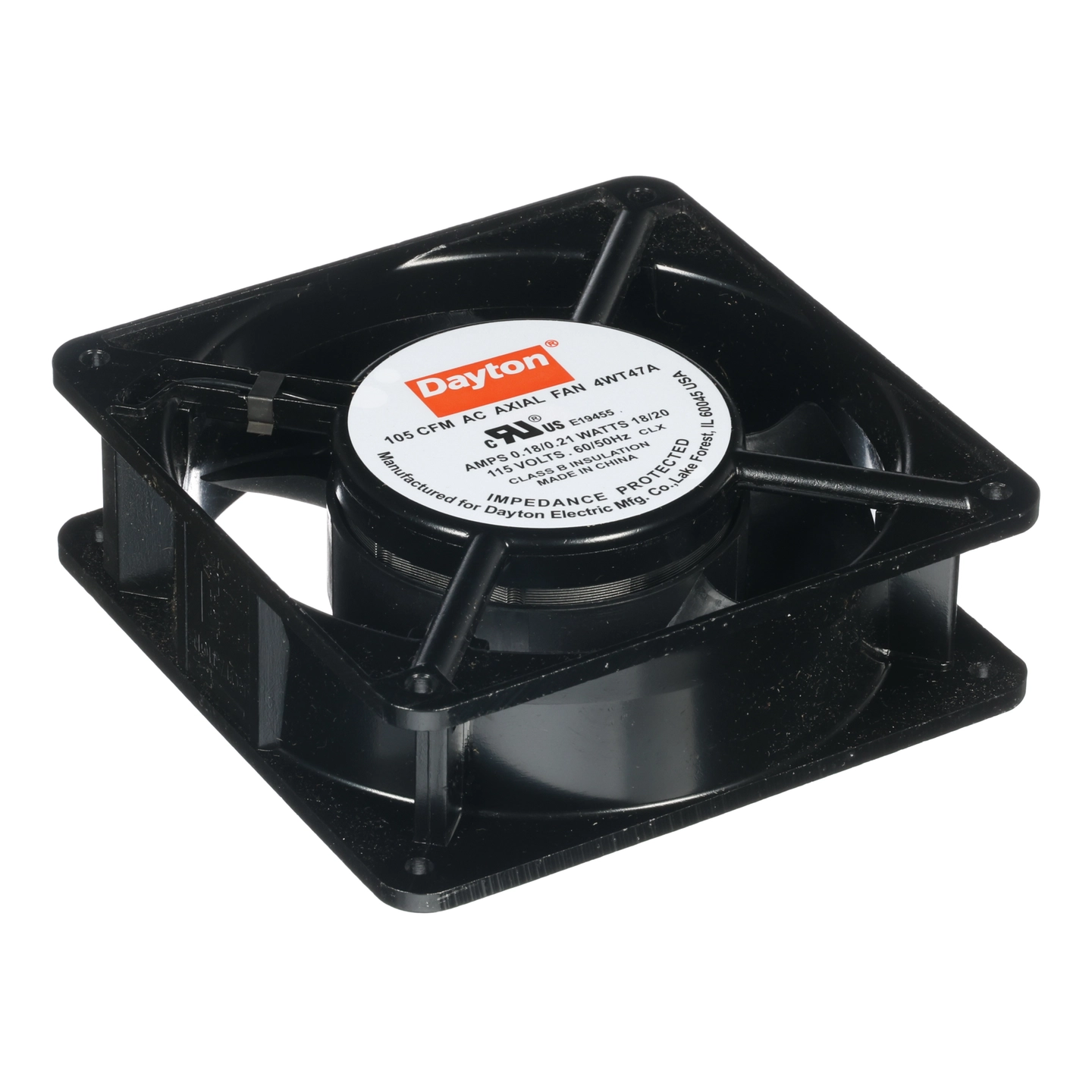 Square Axial Fan 4WT47