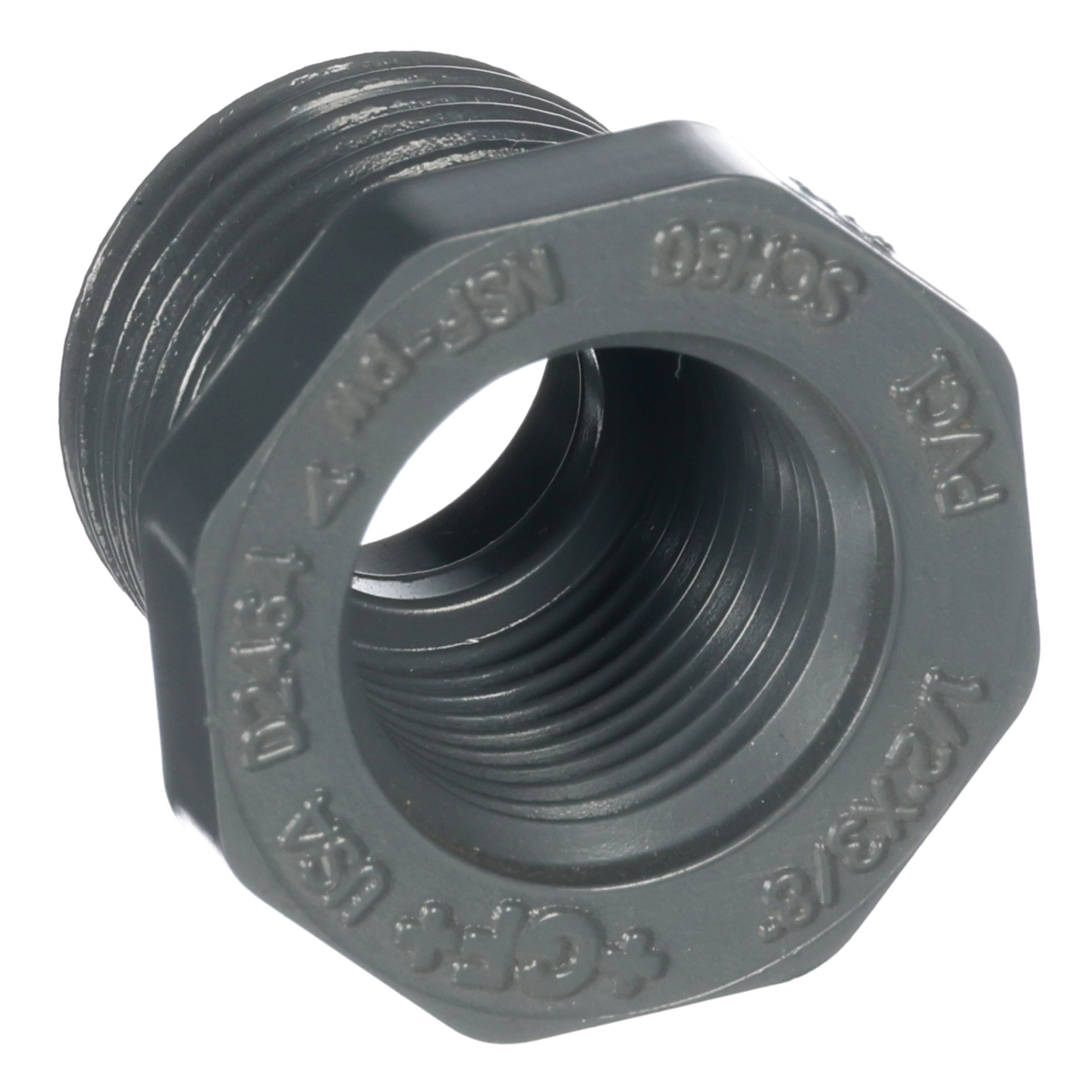 1/2" X 3/8" Plastic Bushing PFB-8-6
