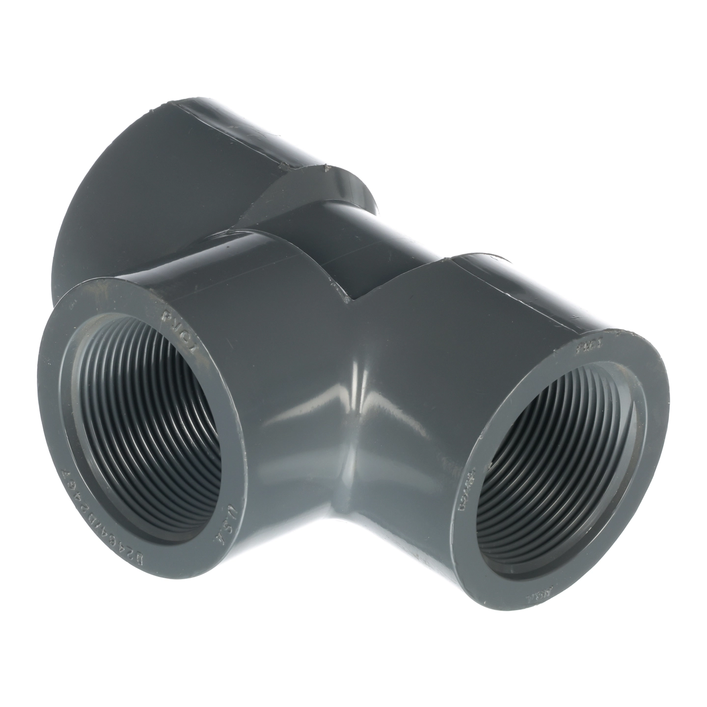 1 1/2" Threaded Pvc Tee SCH 80 1.5 TEE