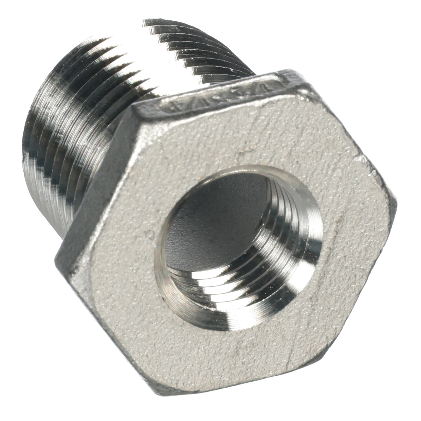 1/2 X 1/4 Ss Hex Bushing SSB-8-4