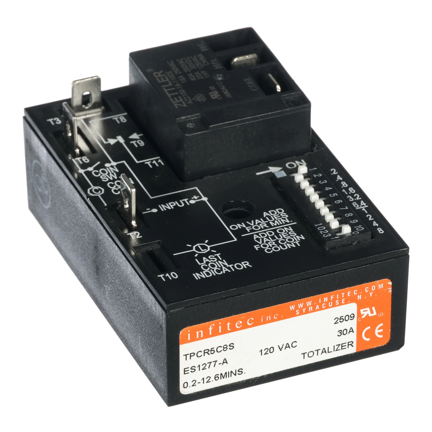 Non-Accumulating 120V Timer for Air Mach