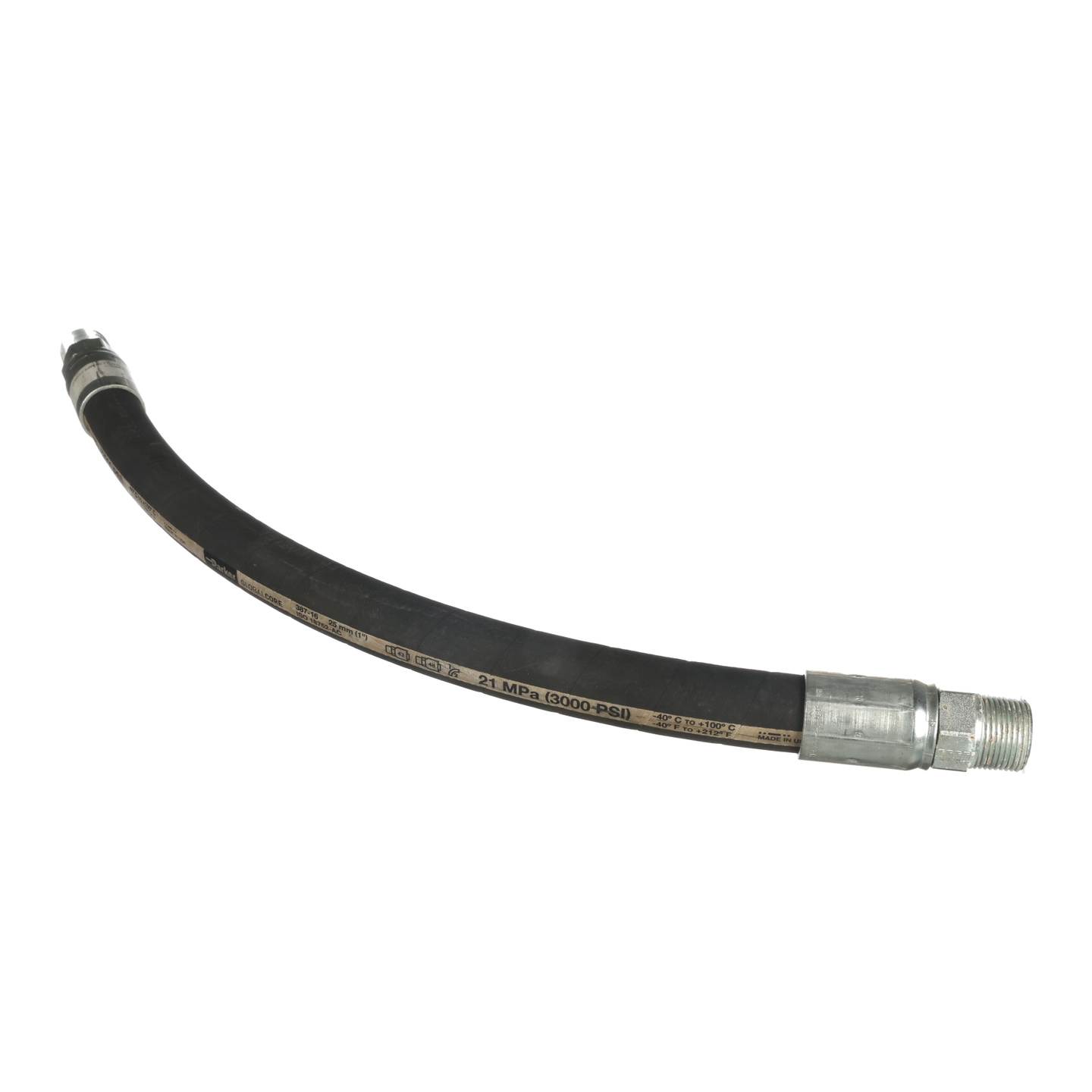Hose/2000Psi,Swvl Ends,1X27Oal