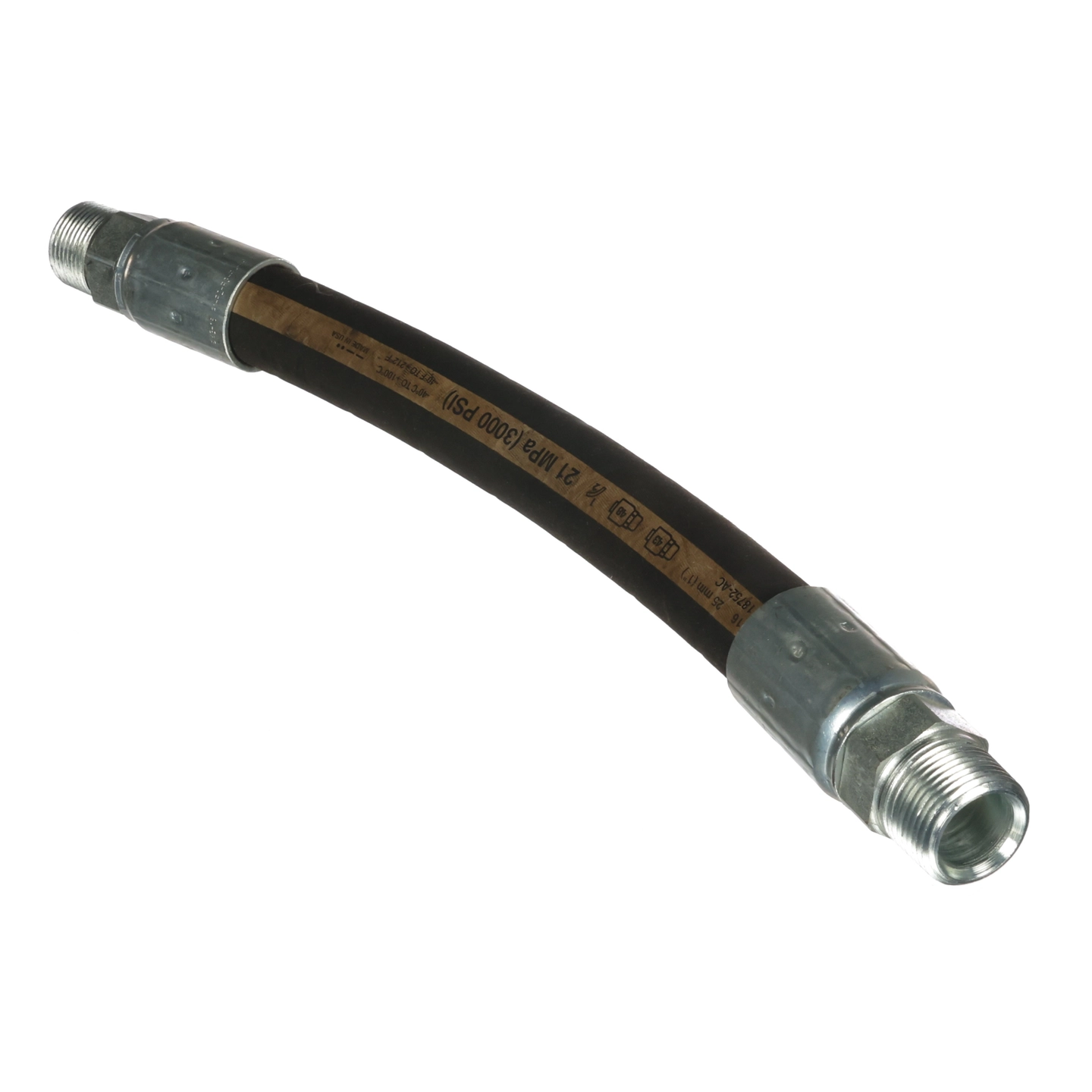 Hose/Hp Swivel Ends,1X18 Oal