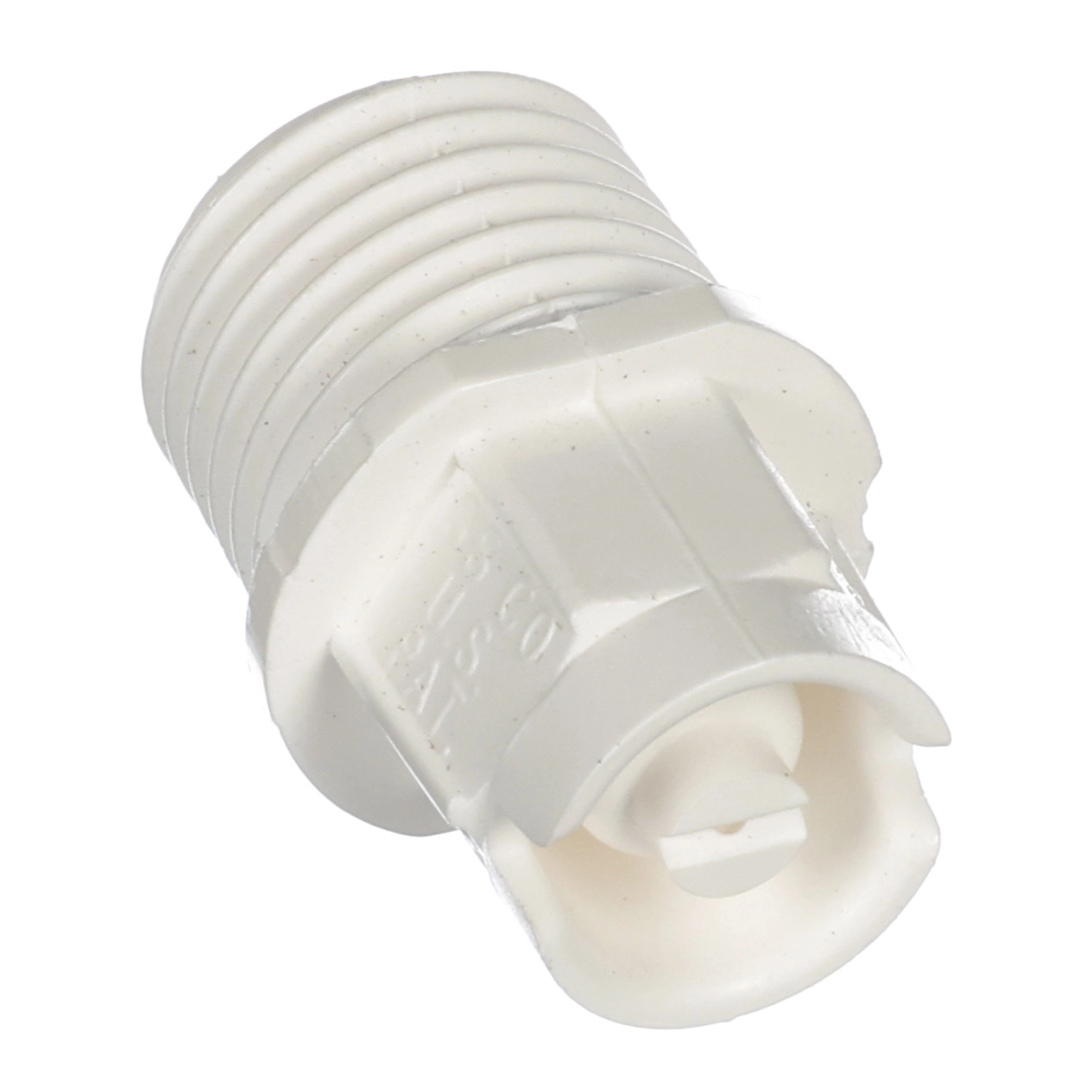 Nozzle/4001,1/4"Mpt,White