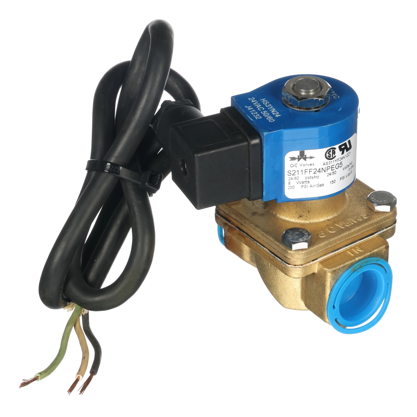 Valve/Sol,3/4",24Vac,Gc