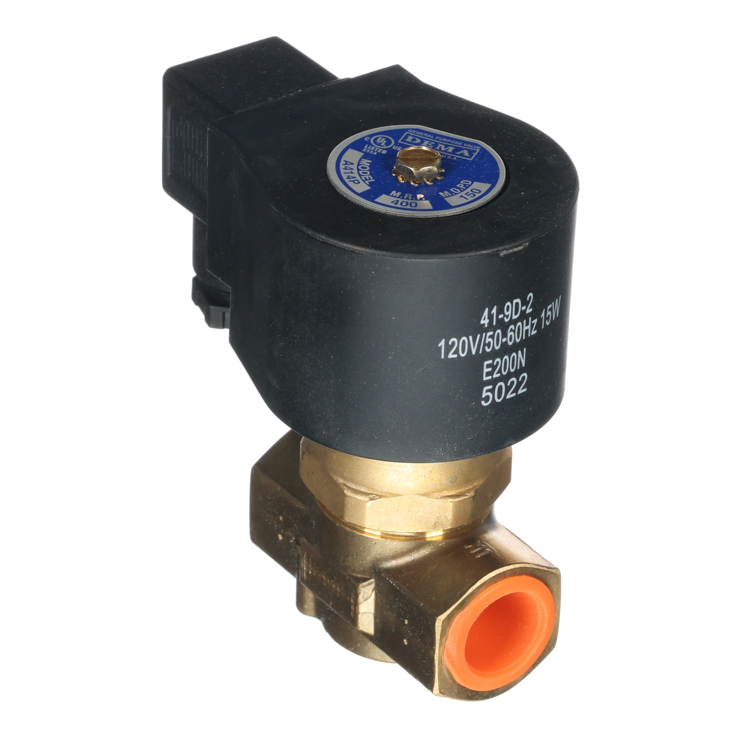 1/2 Dema Valve 120 Volt