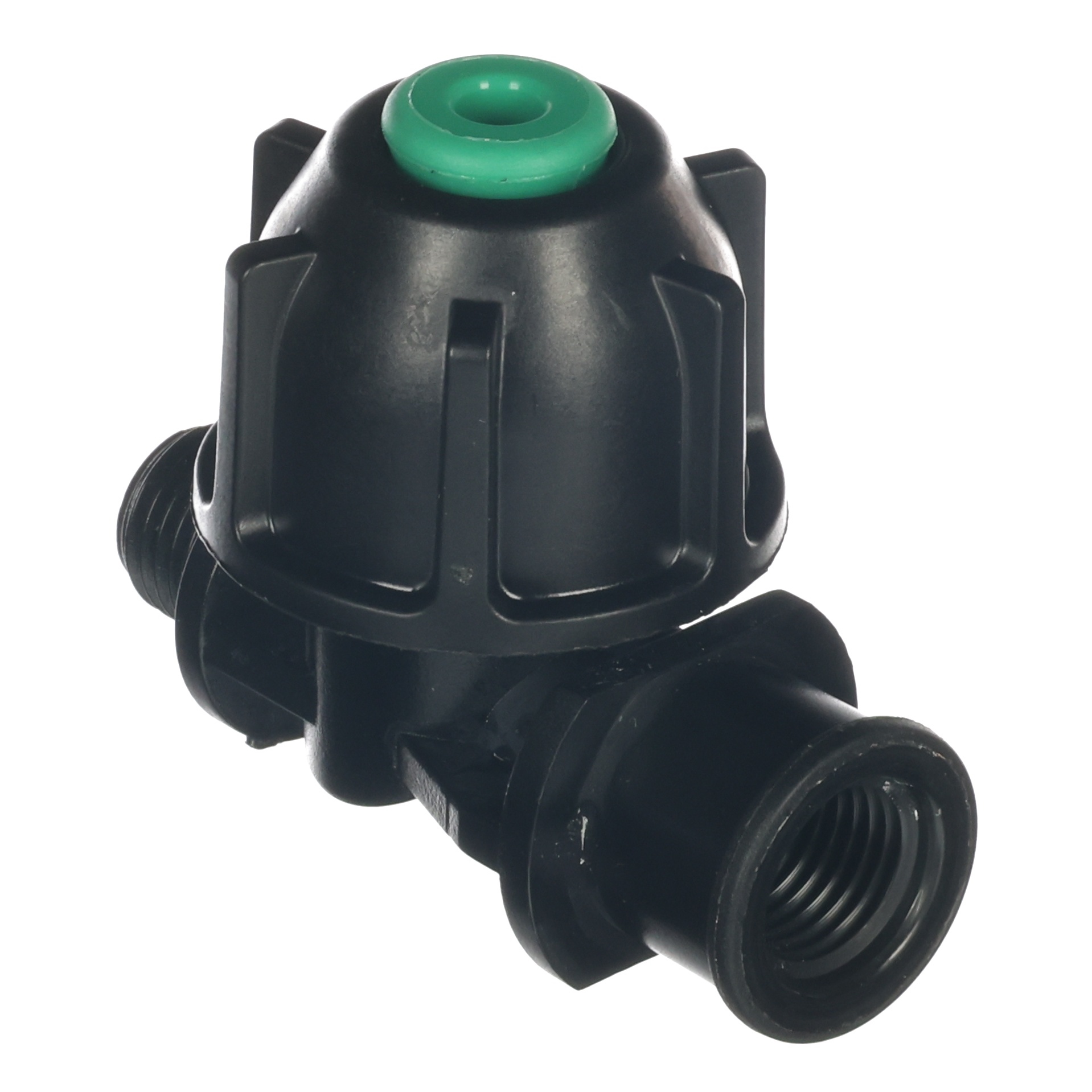 VALVE/CHECK,DIAPH,.25MX.25F,VITON,BLK