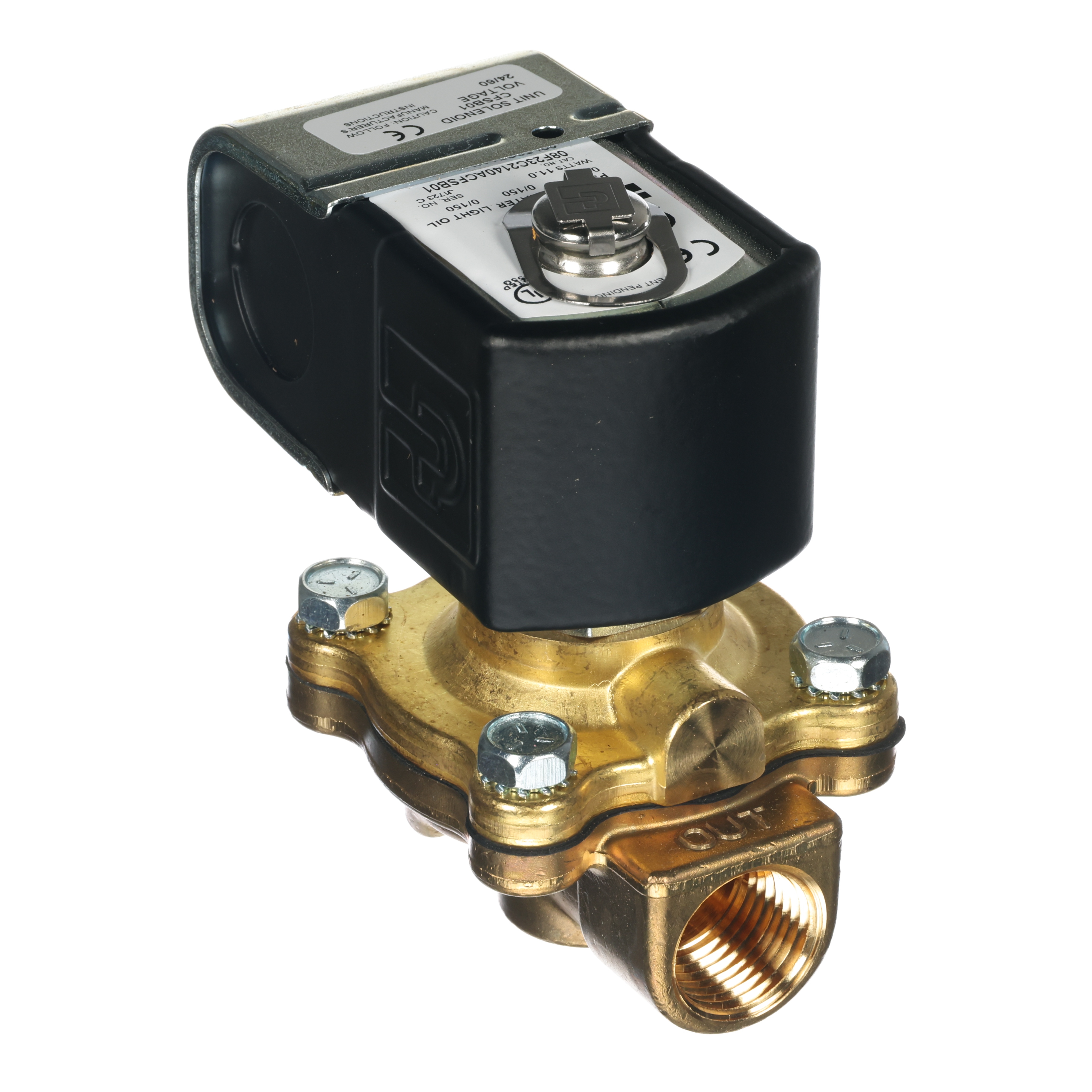Valve/Sol,2W,Nc,24V,150Psi,1/2