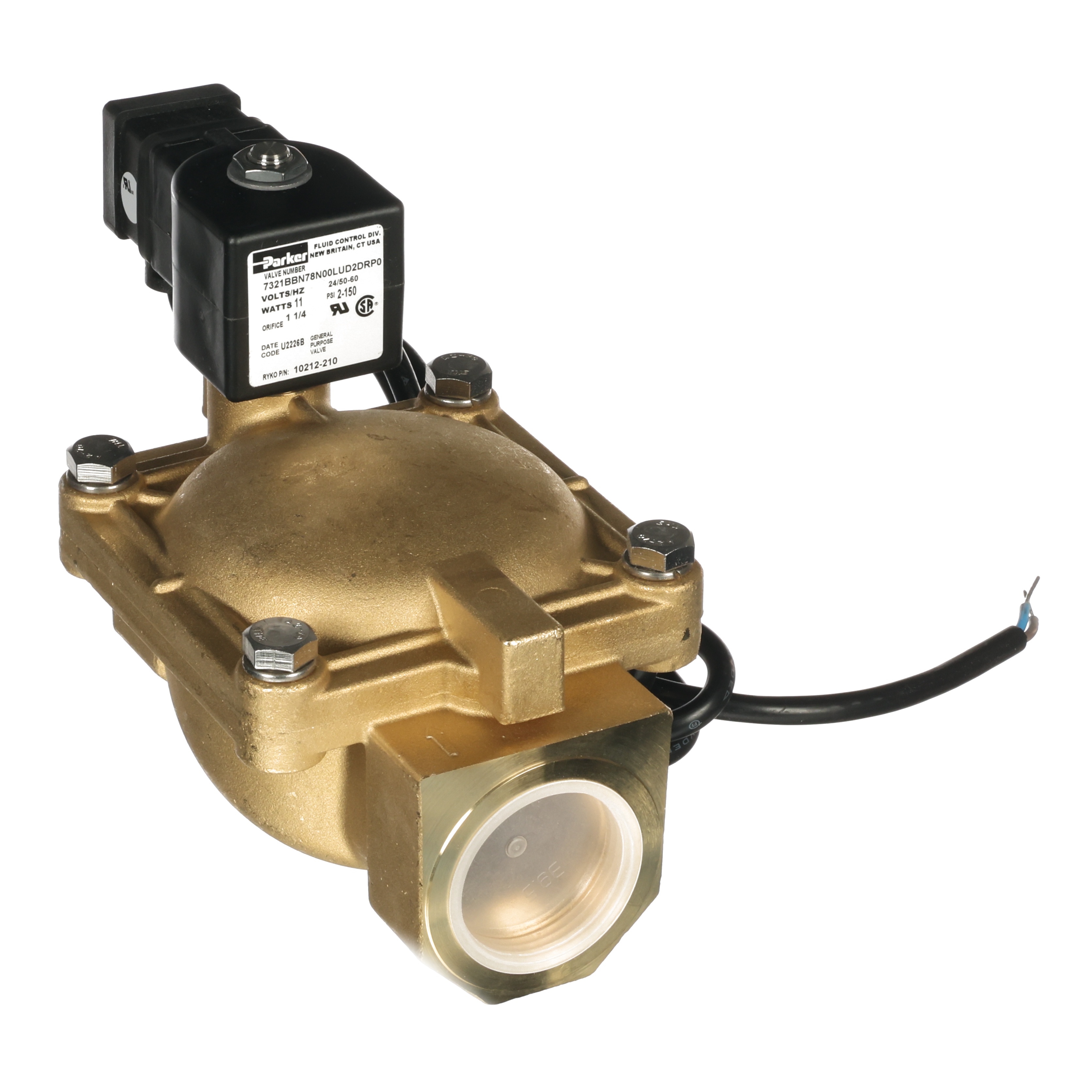 WATER VALVE, 1-1/4"