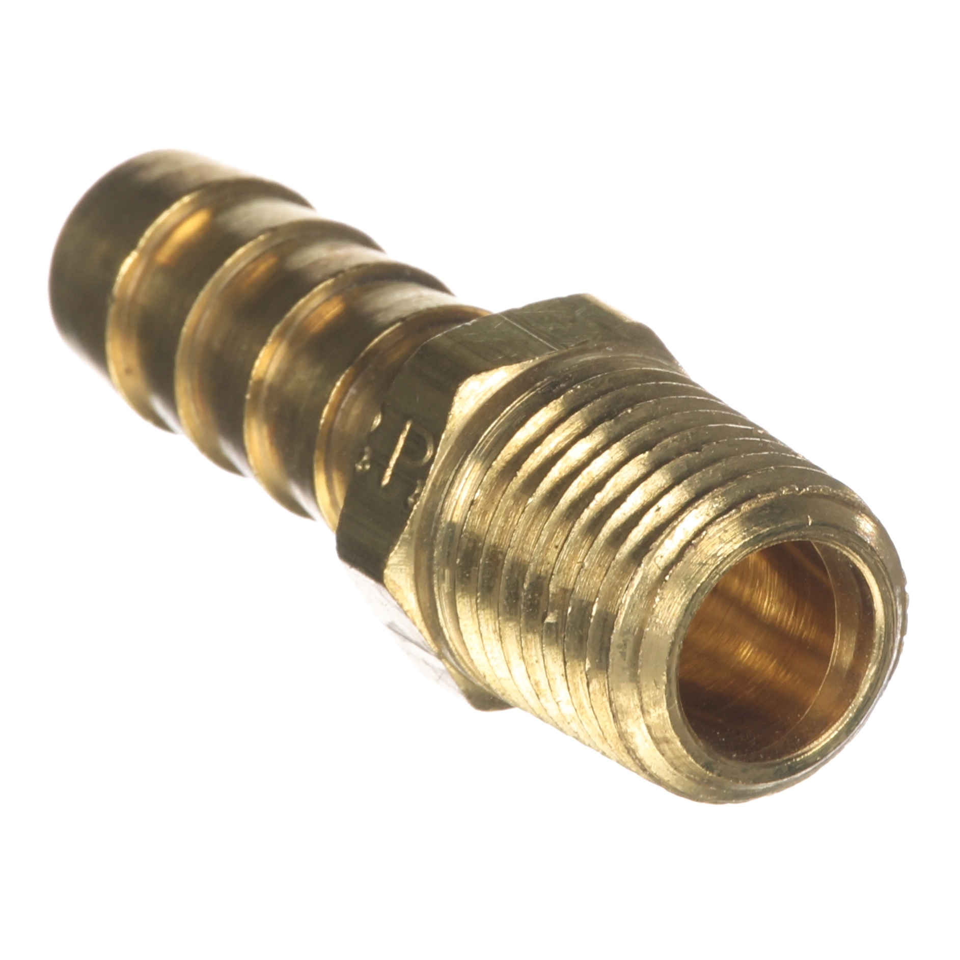 Brass hose Barb – 3/8" Hose x 1/4" MPT