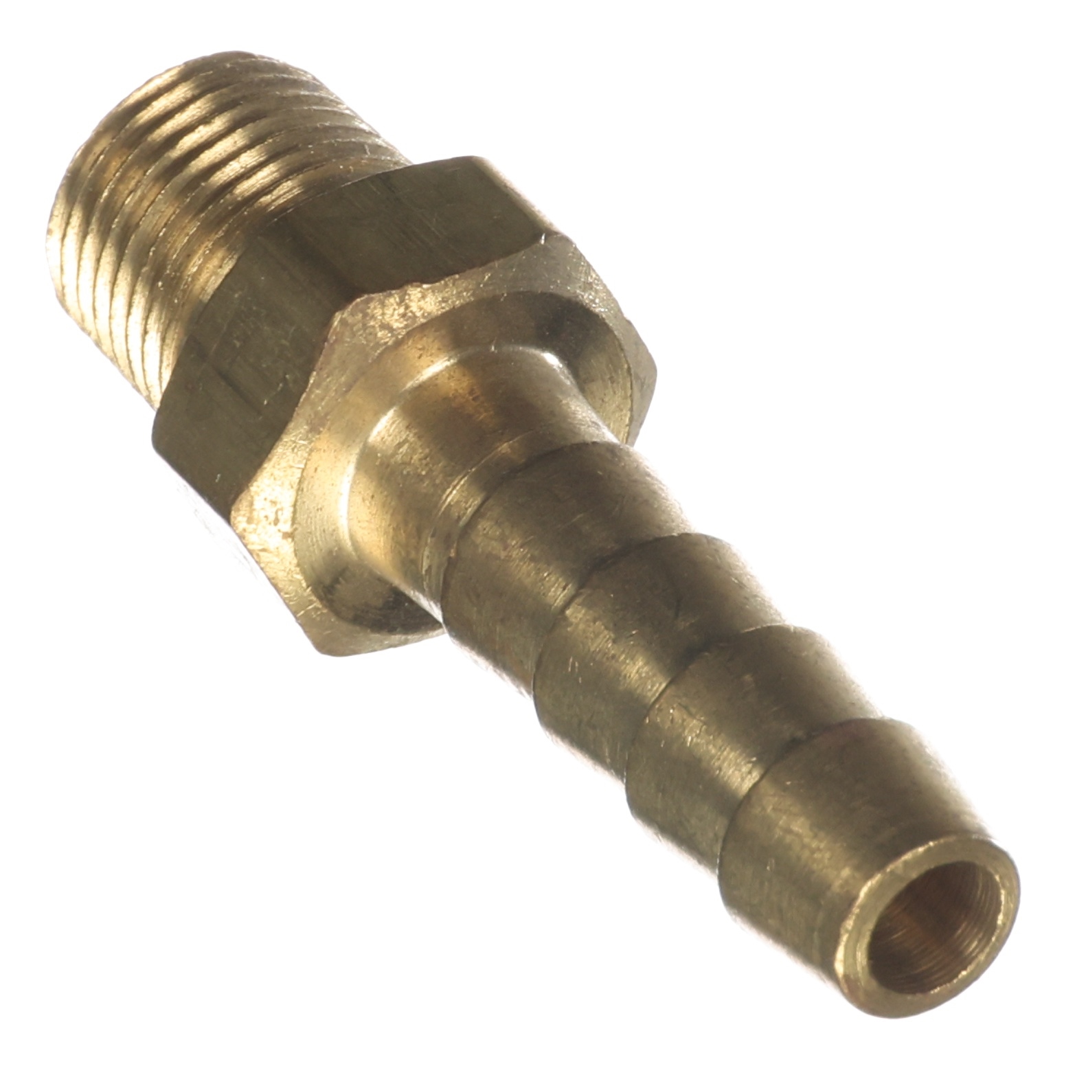 HOSE BARB/BRS,1/4"HOSEx1/8MPT