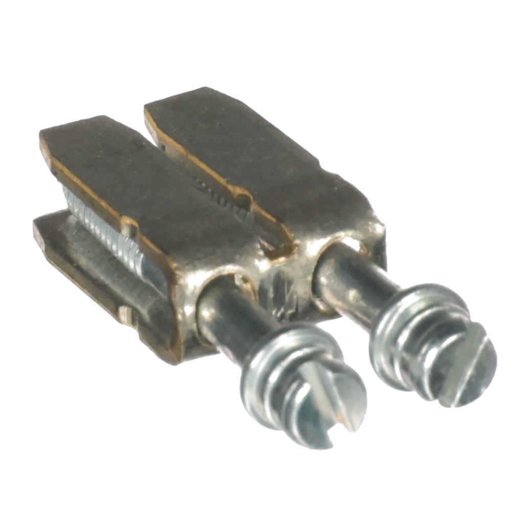 JUMPER BAR/T-BLOCK,2 POLE