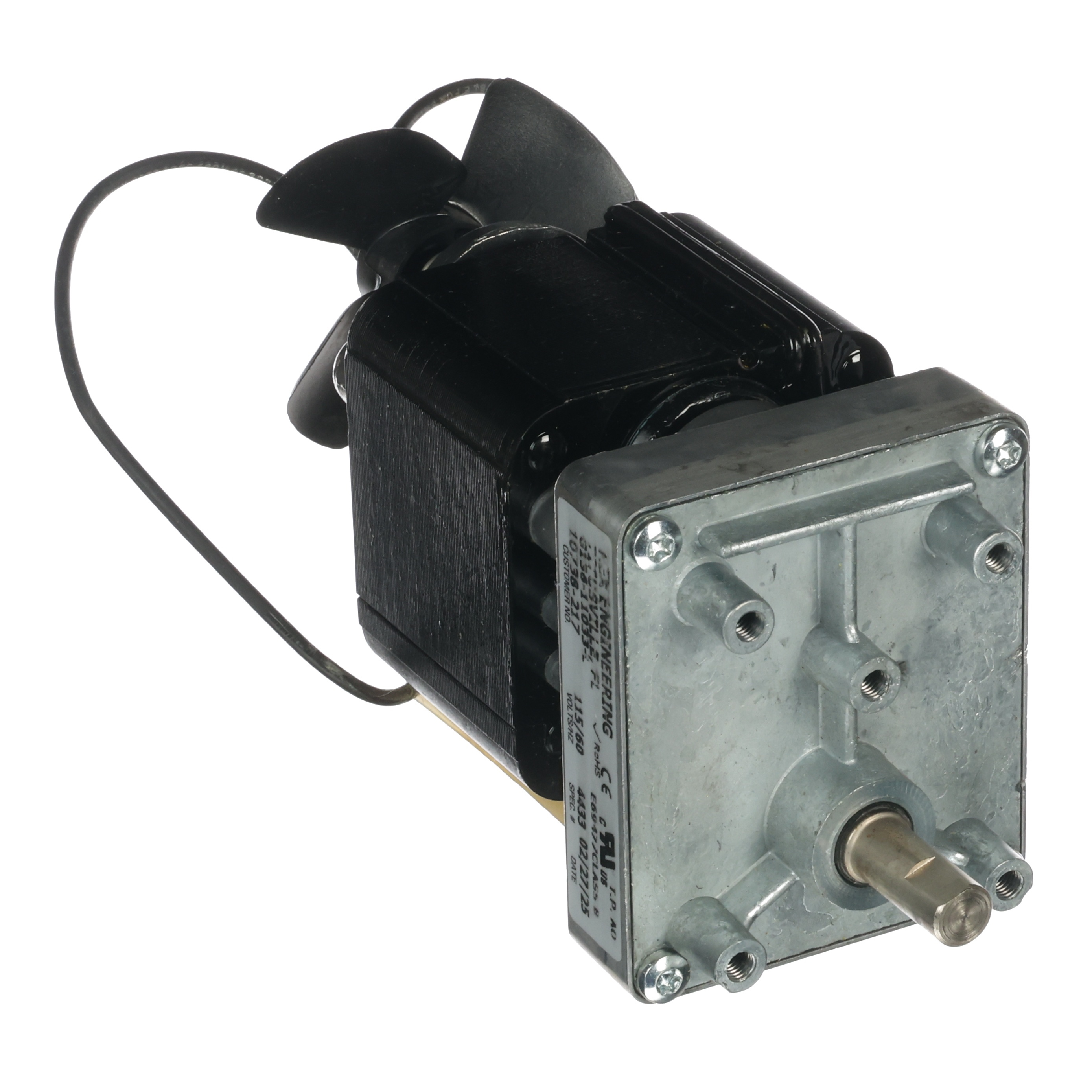 Motor/1Ph,115V,128Rpm Output