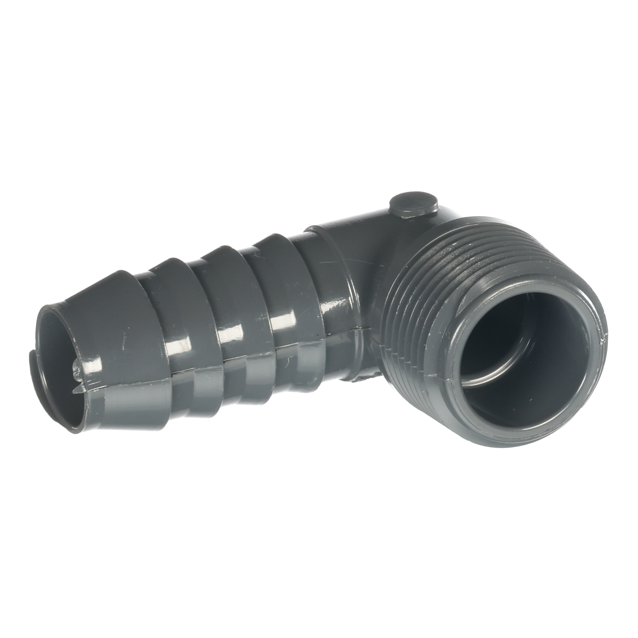 Elbow 3/4" Hose X 3/4 MPT, PVC