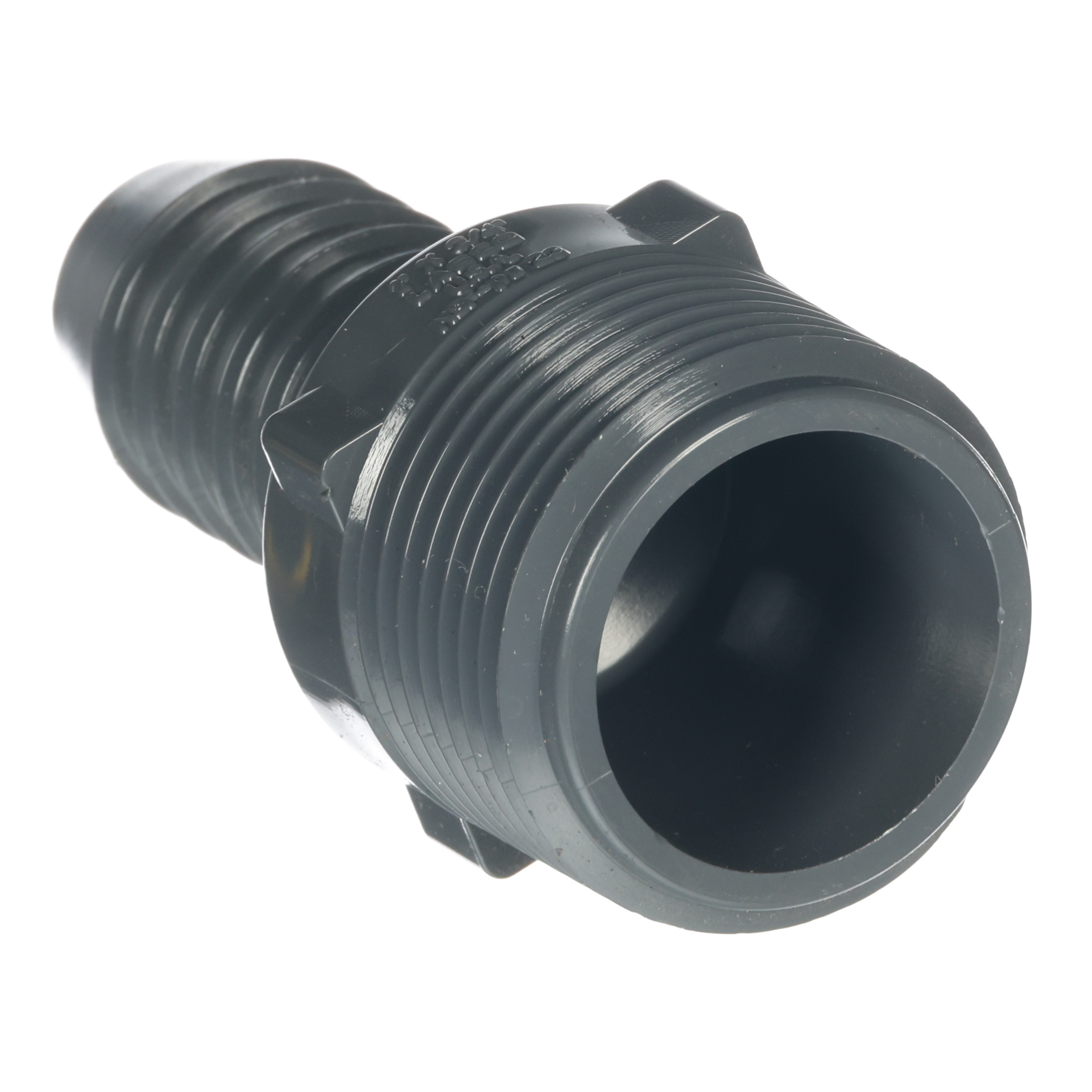Hose Barb – 3/4" Hose x 1" MPT, PVC