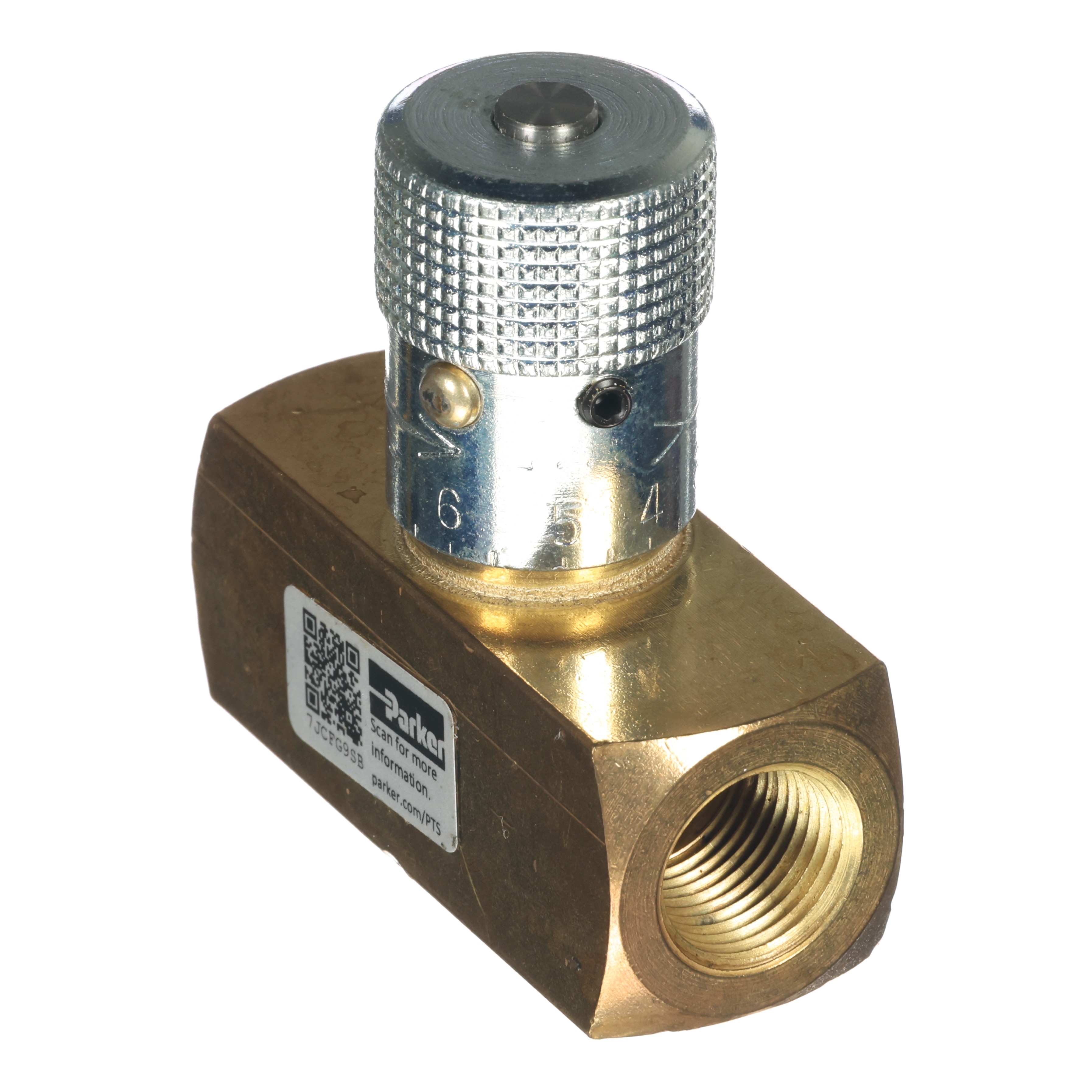 Brass Needle Valve – 3/8 FPT