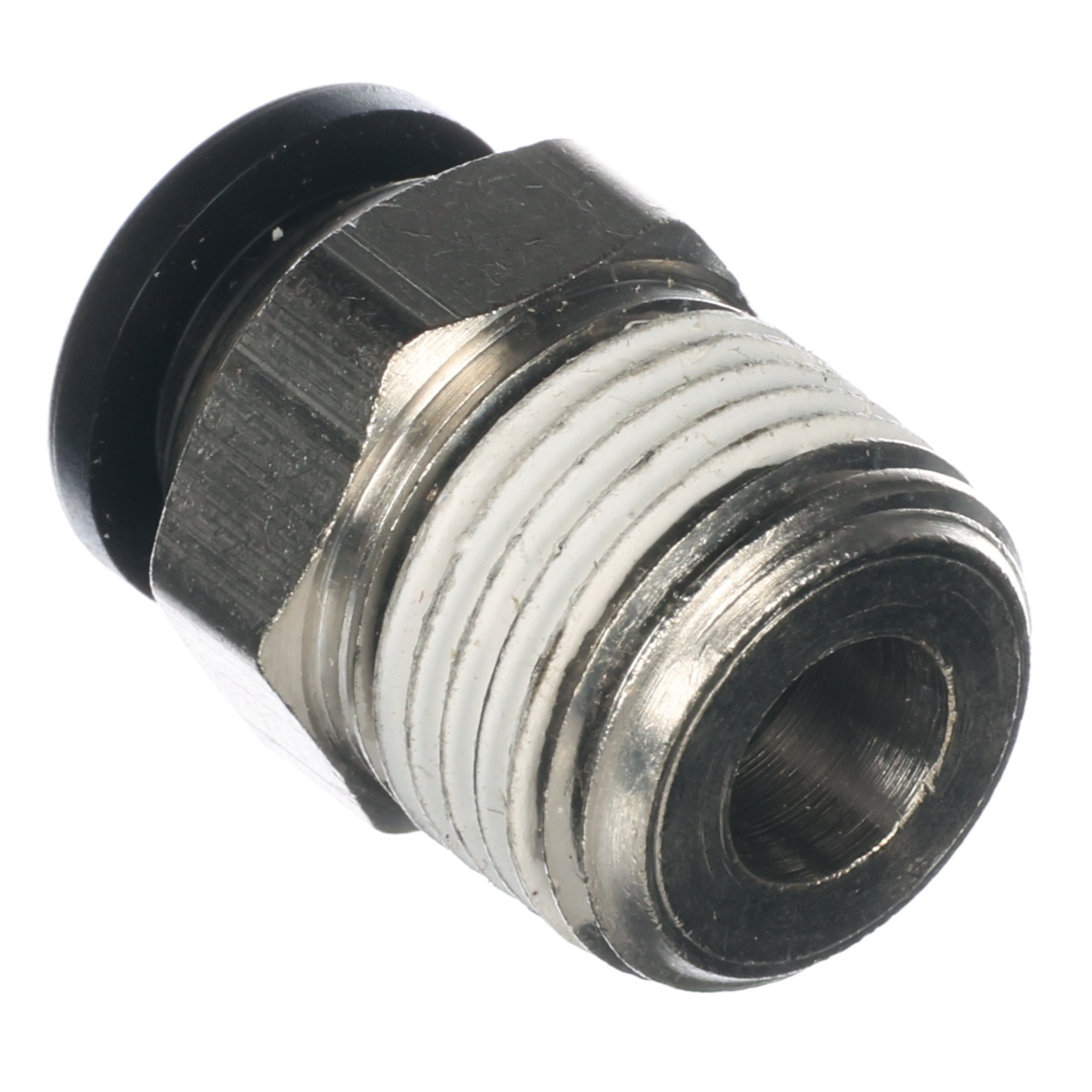 Connector/Push,3/8Tubex3/8Mpt W68PLP-6-6