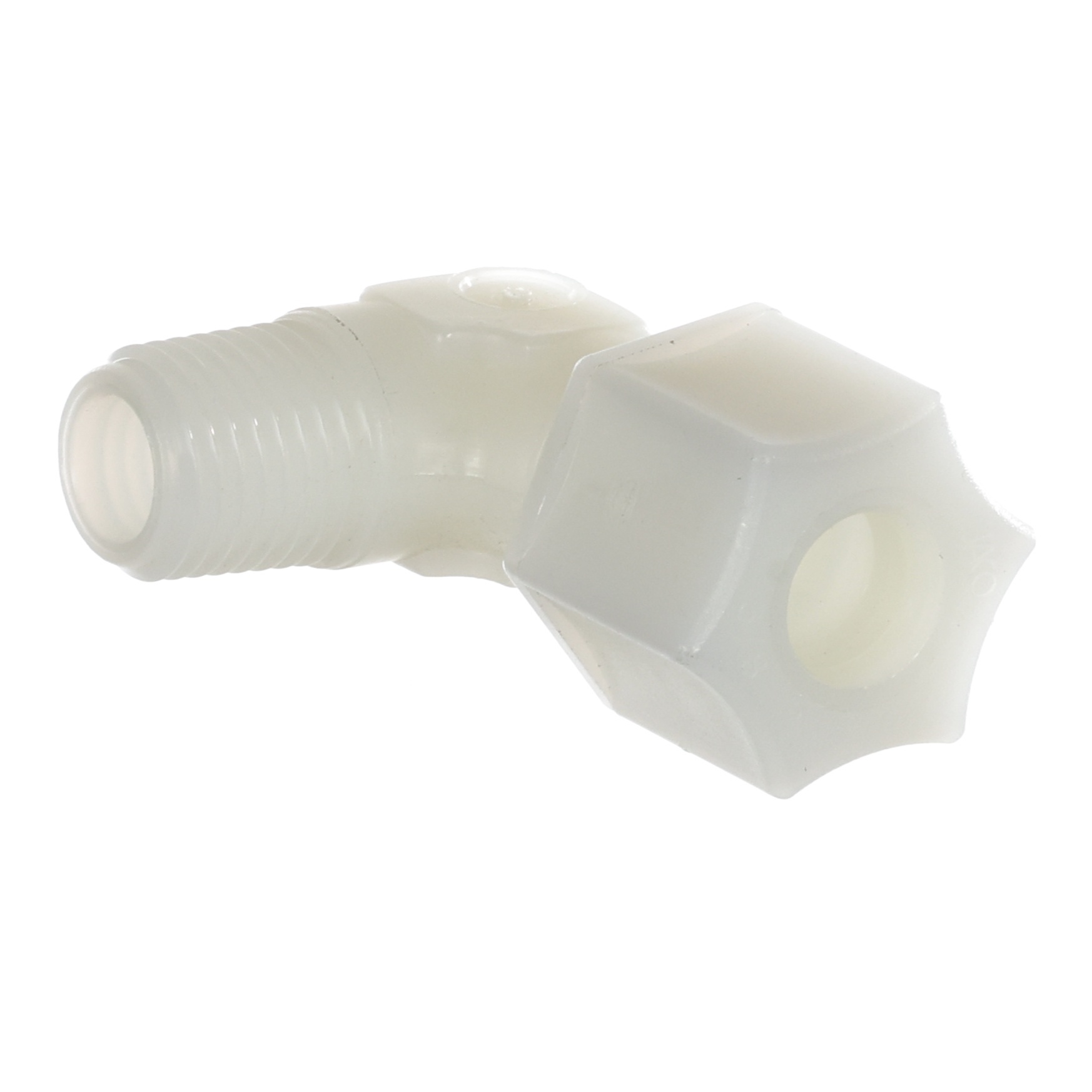 Elbow Connector – 3/8" Tube x 1/4 MPT – Ferrous