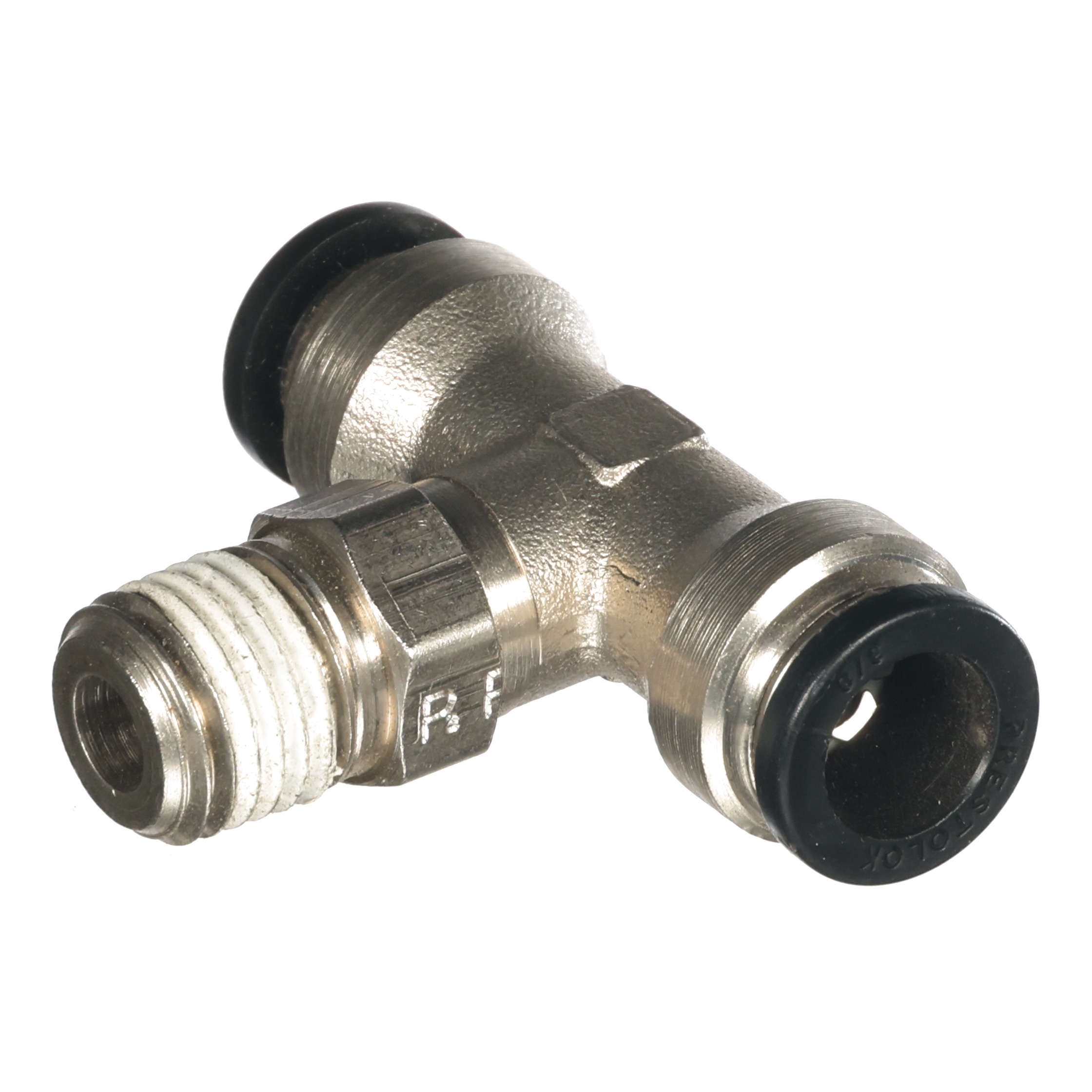 Brass Tee – 1/4"MPT Branch x 3/8" Tube