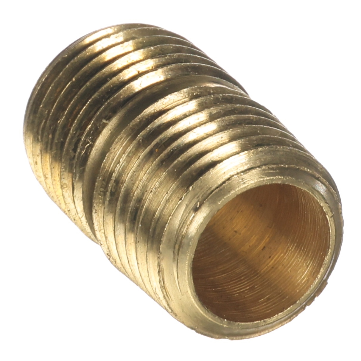 Brass Nipple – 1/4 X Close