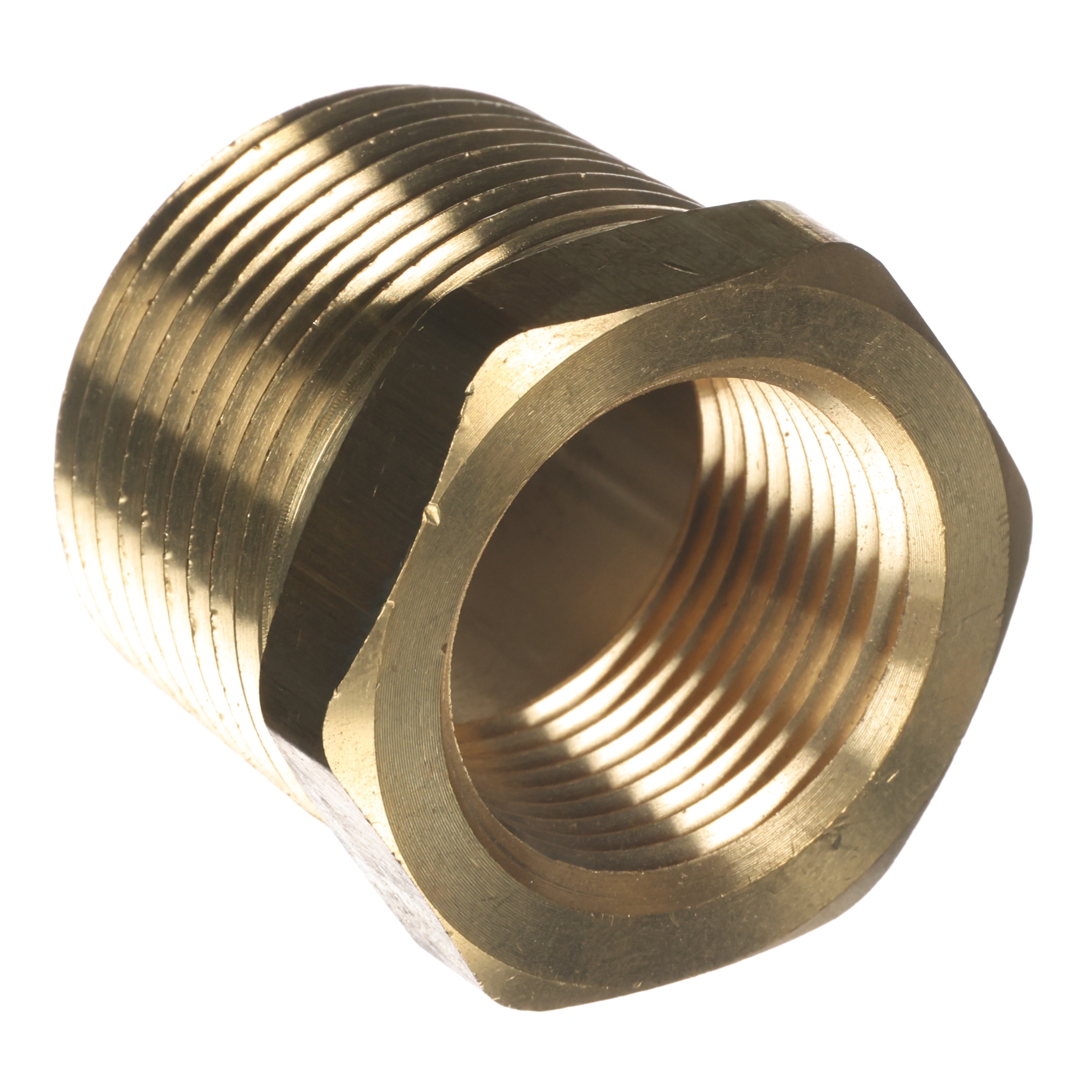 Brass Bushing Reducer -1" x 3/4",  Hex