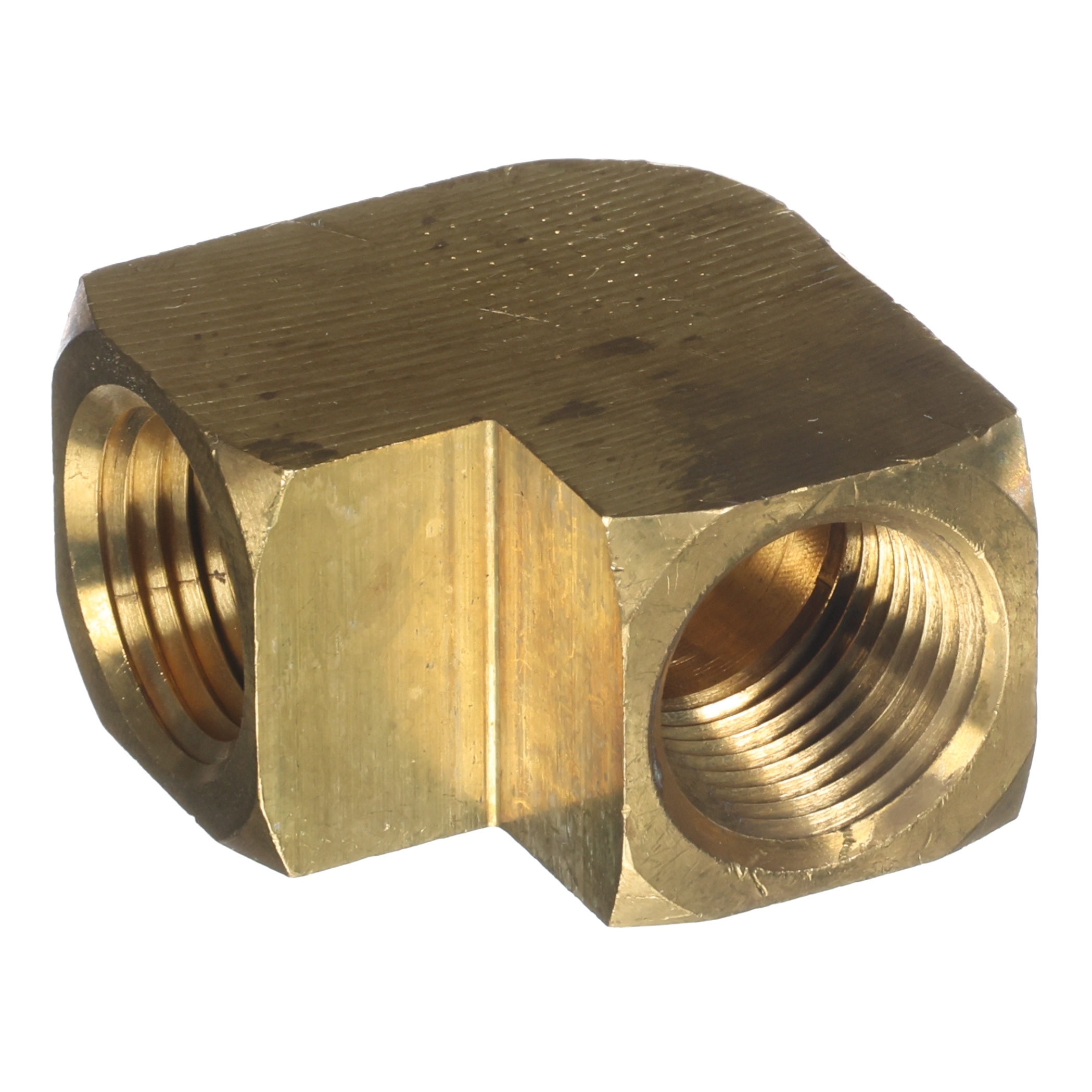 ELBOW/BRASS,1/2FPT
