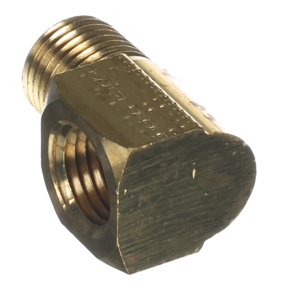 Brass Elbow, Street, 1/4" NPT